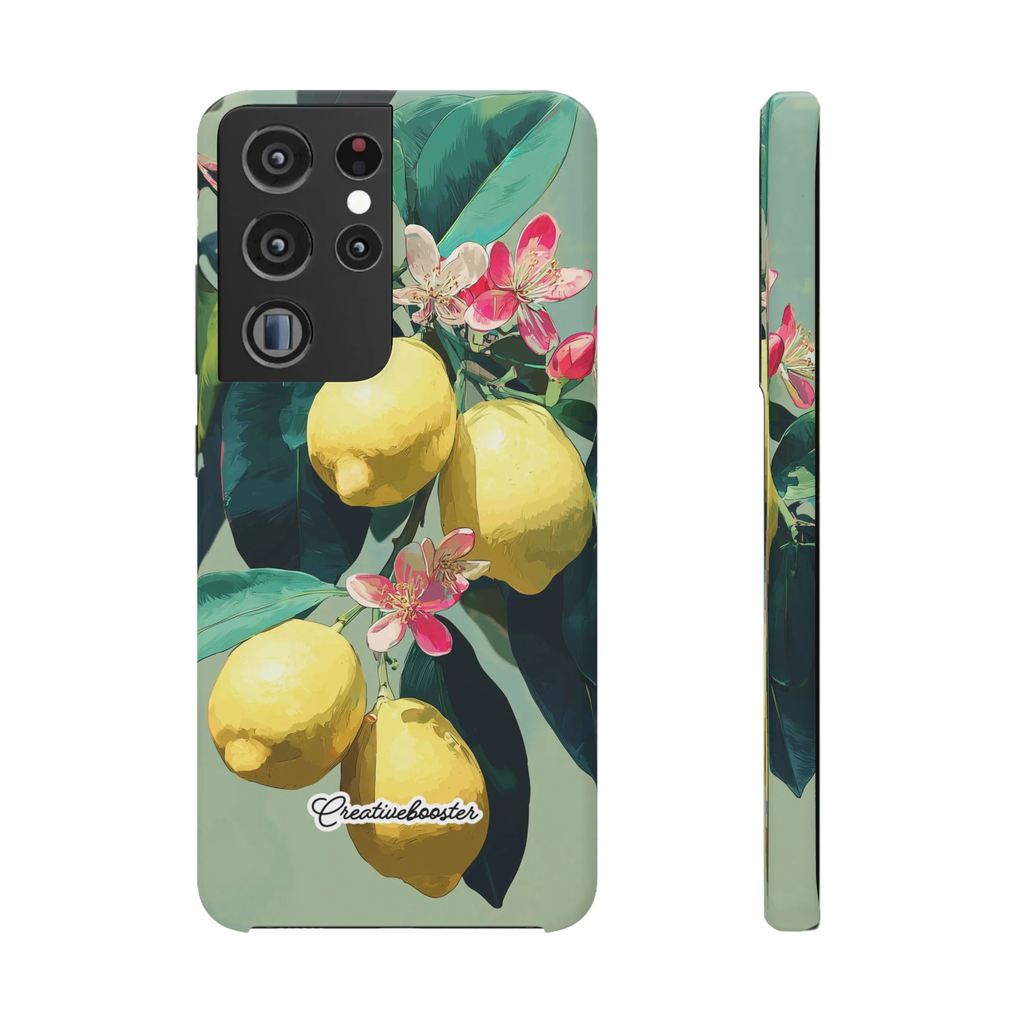 Lemon Bloom - Slim Phone Case - Image 32