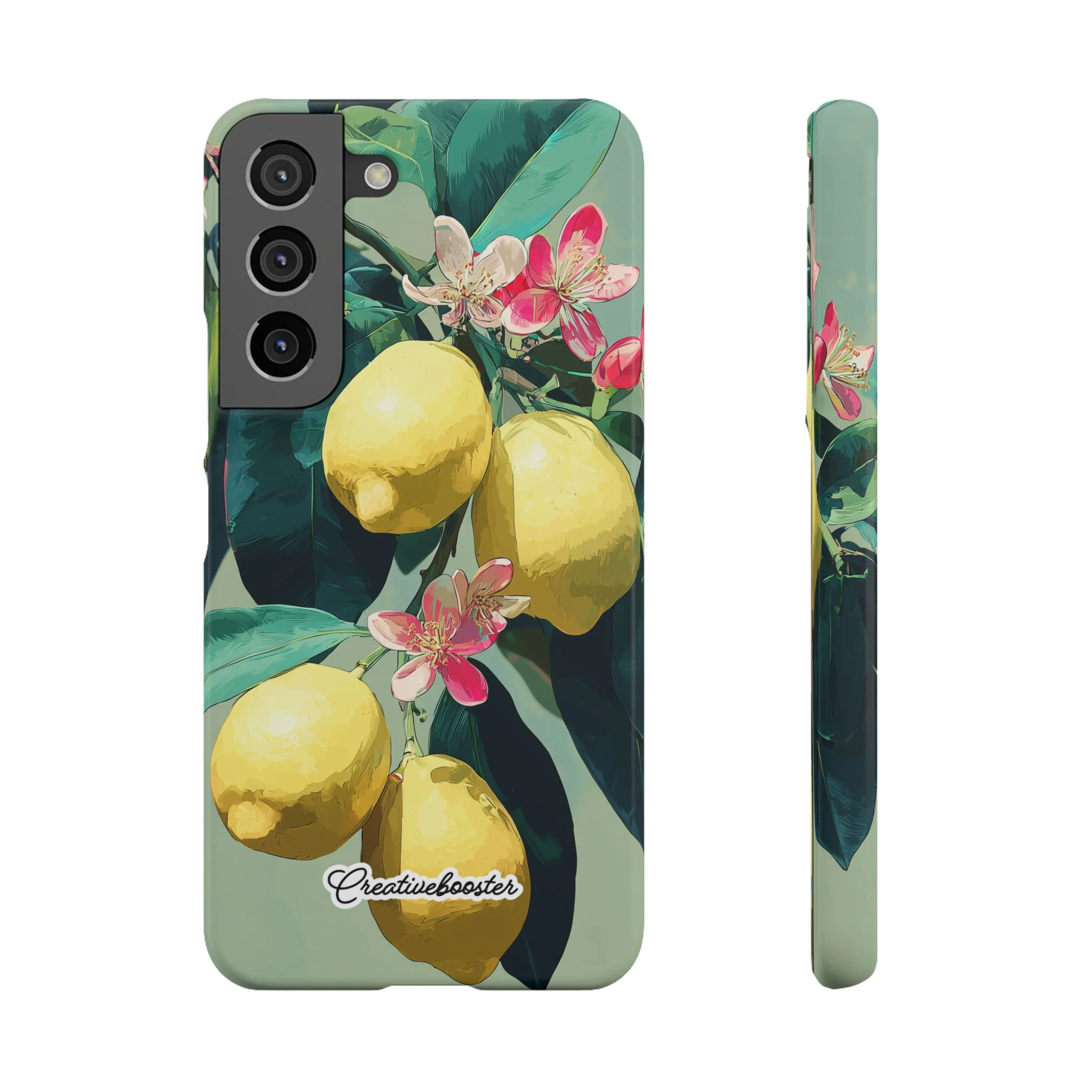 Lemon Bloom - Slim Phone Case - Image 33