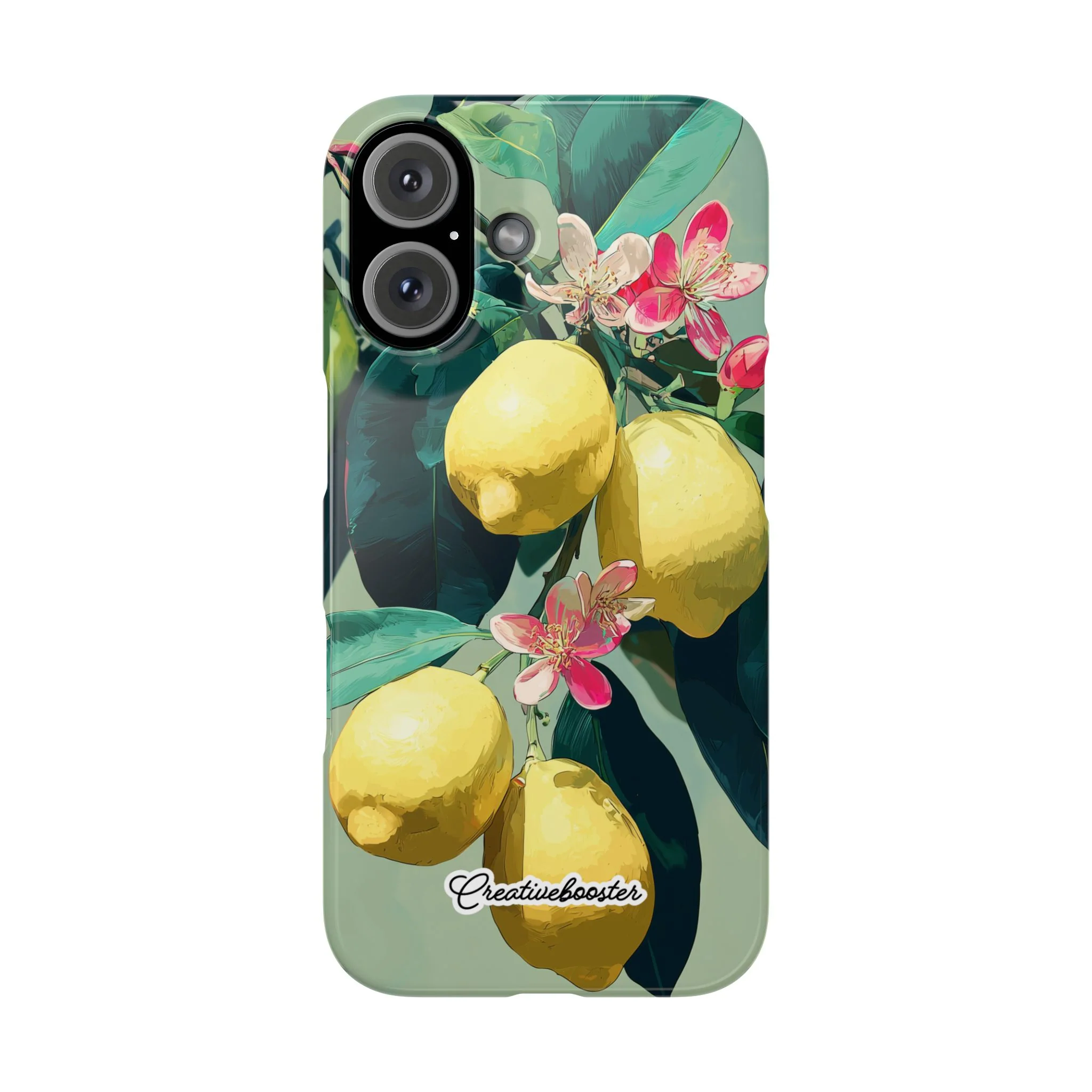 Lemon Bloom - Slim Phone Case - Image 40