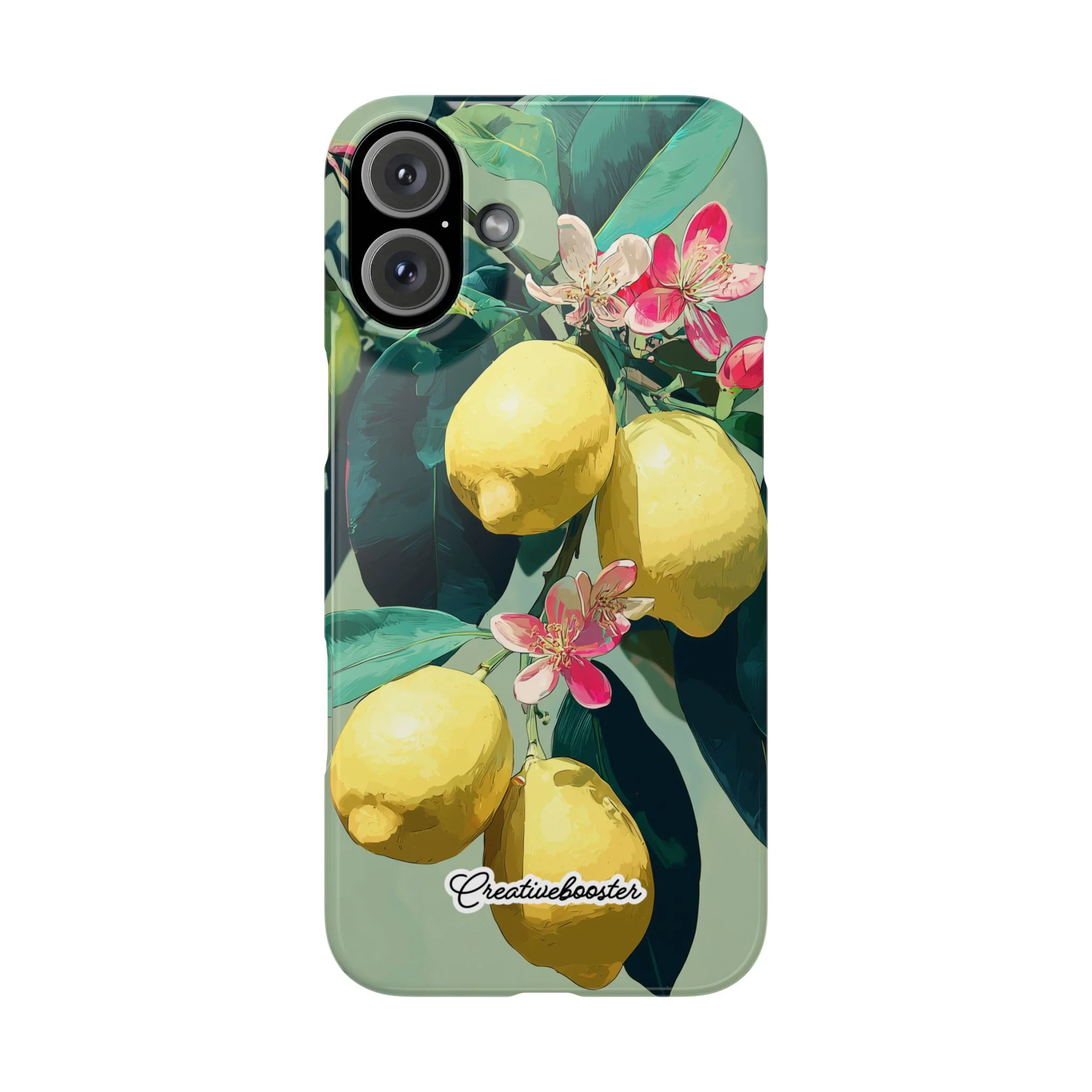 Lemon Bloom - Slim Phone Case - Image 41