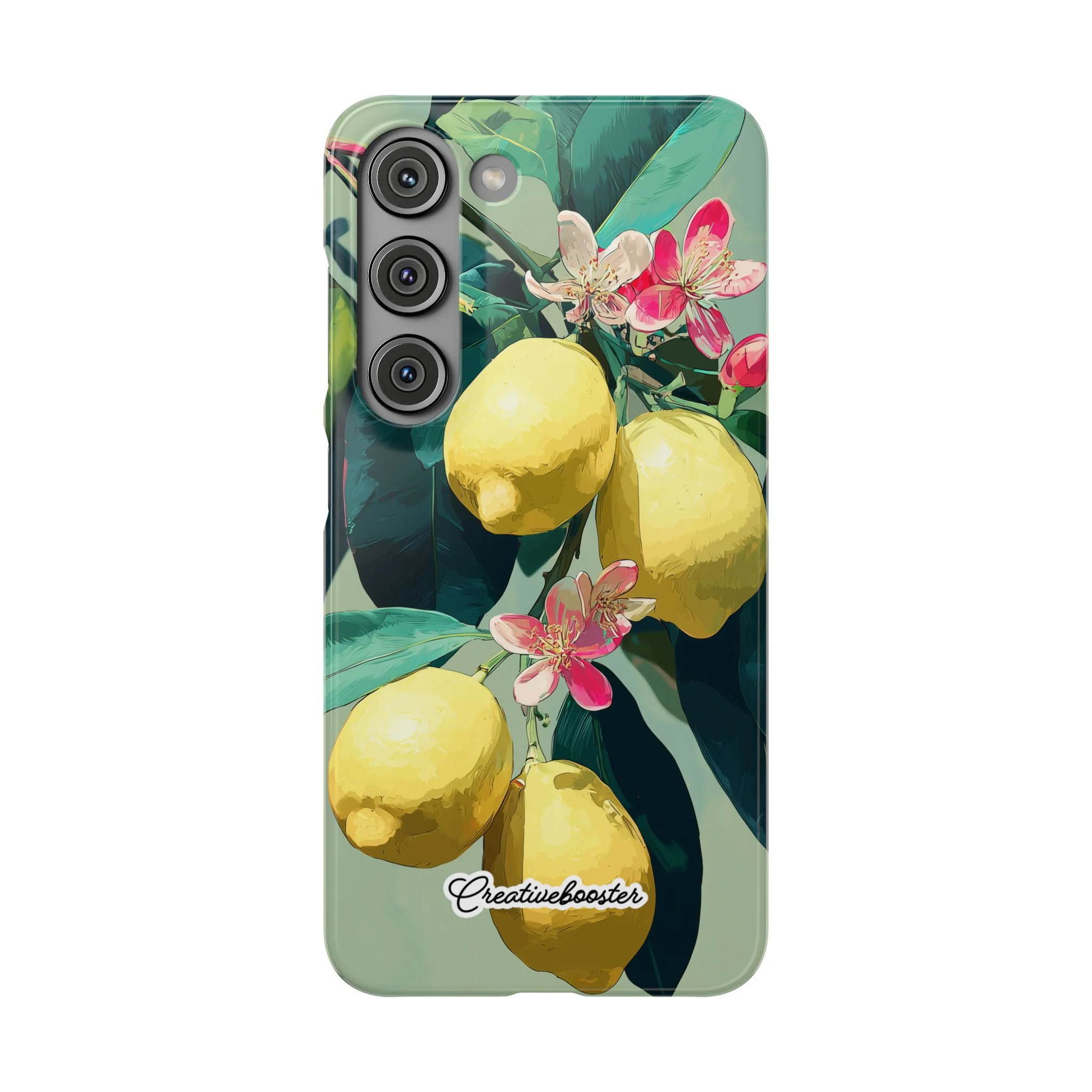 Lemon Bloom - Slim Phone Case - Image 50