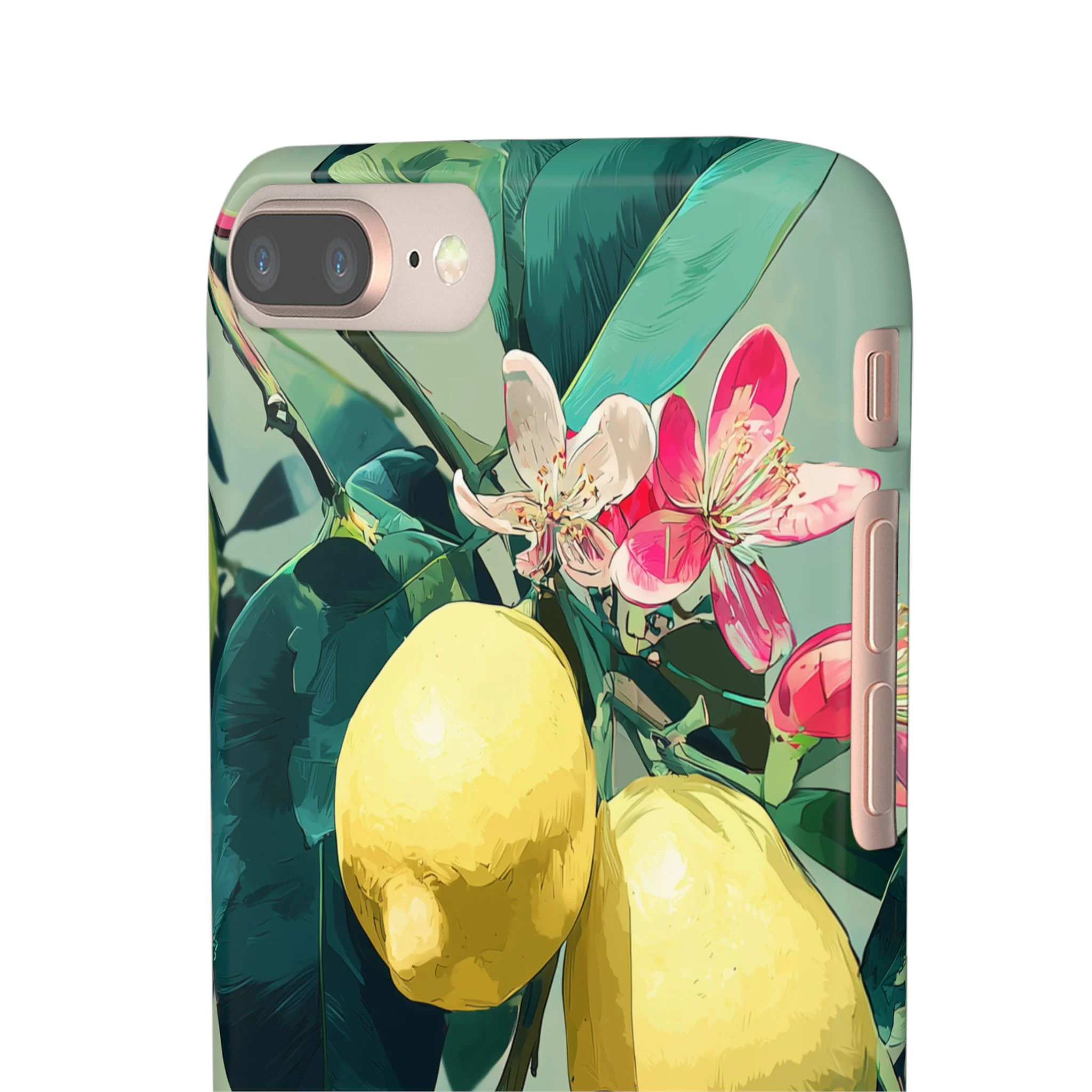 Lemon Bloom - Slim Phone Case - Image 56