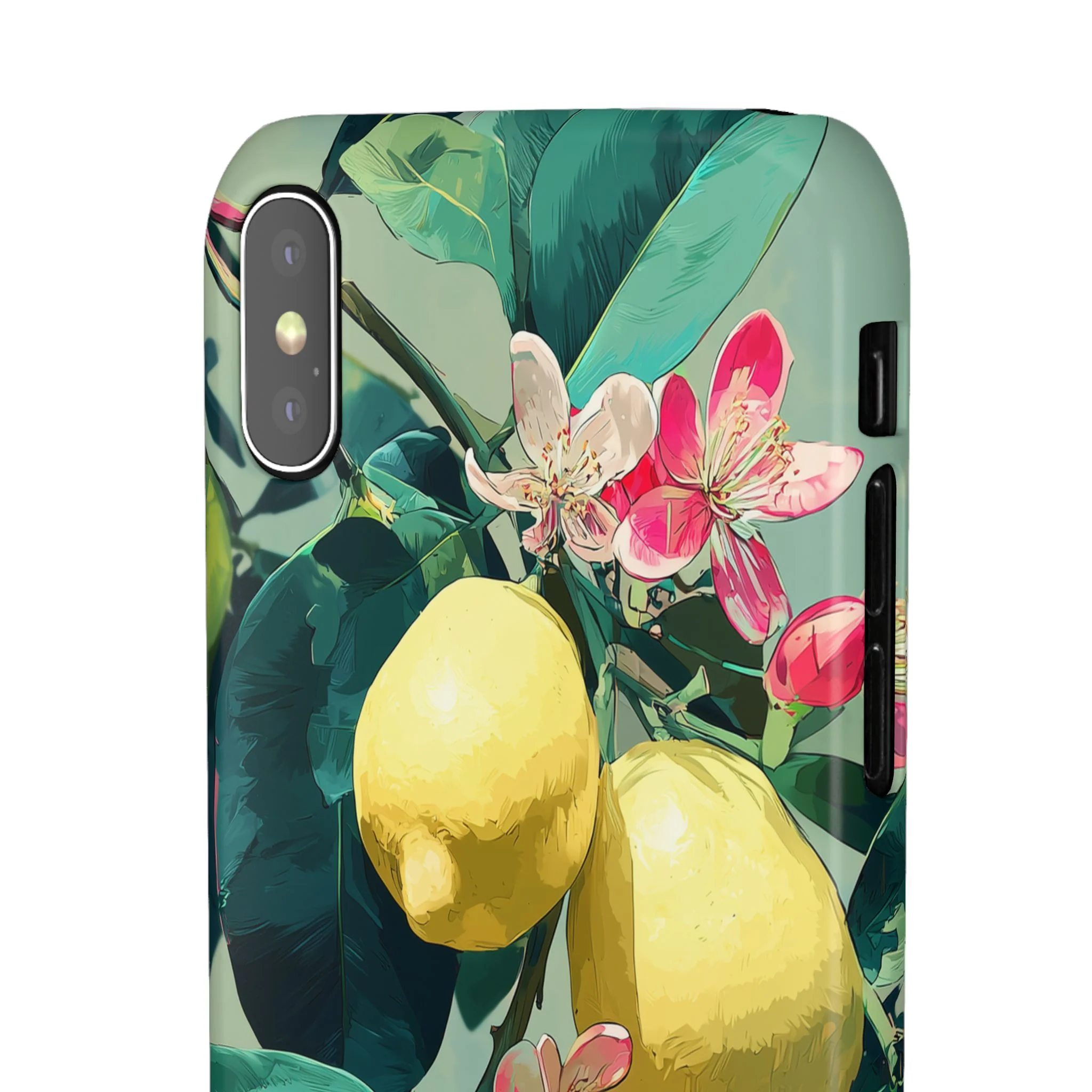 Lemon Bloom - Slim Phone Case - Image 57