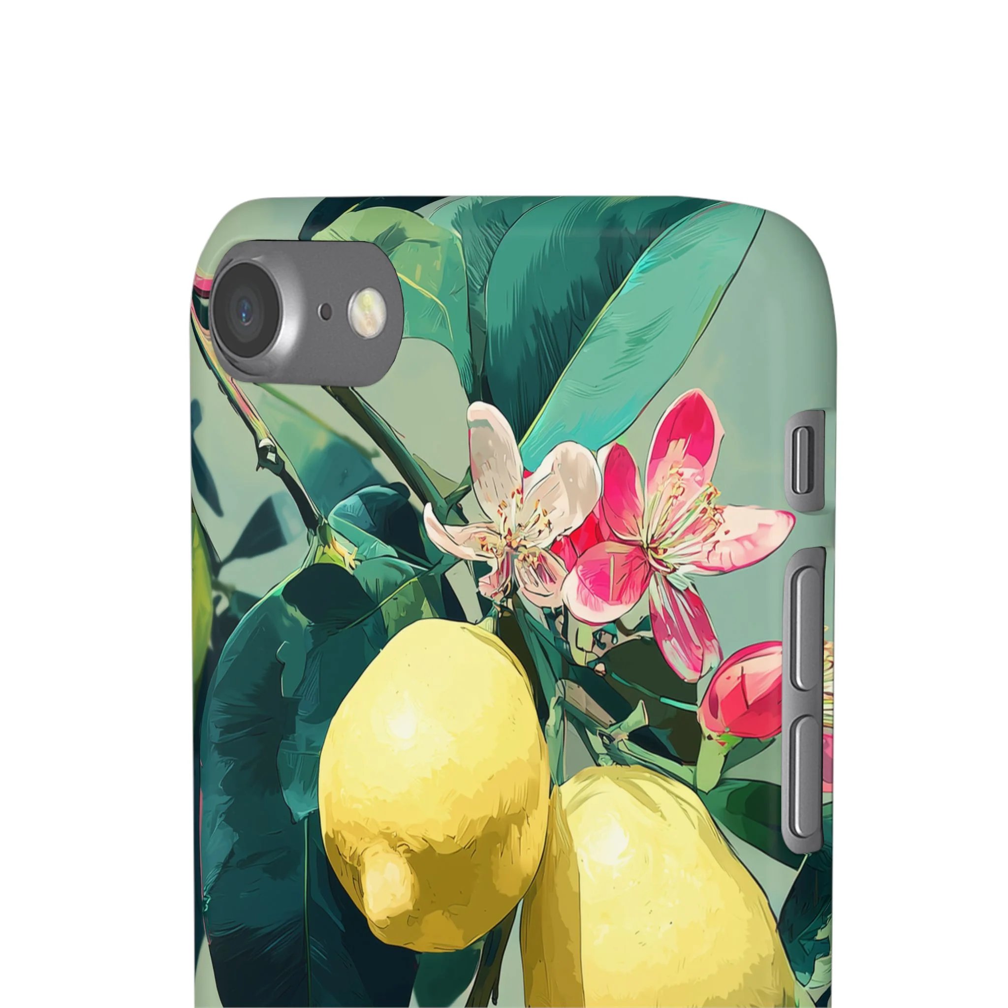 Lemon Bloom - Slim Phone Case - Image 58