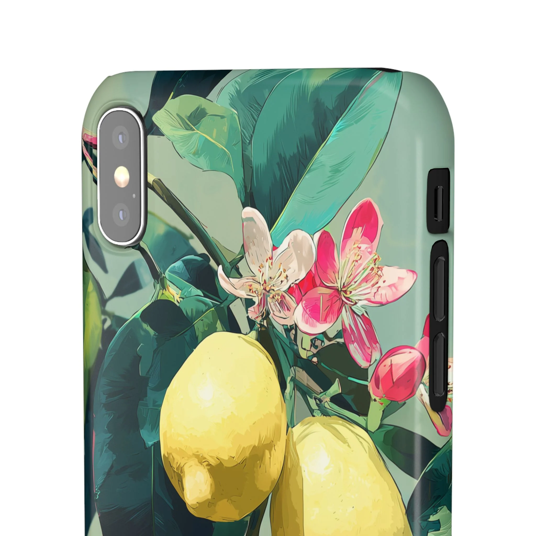 Lemon Bloom - Slim Phone Case - Image 62
