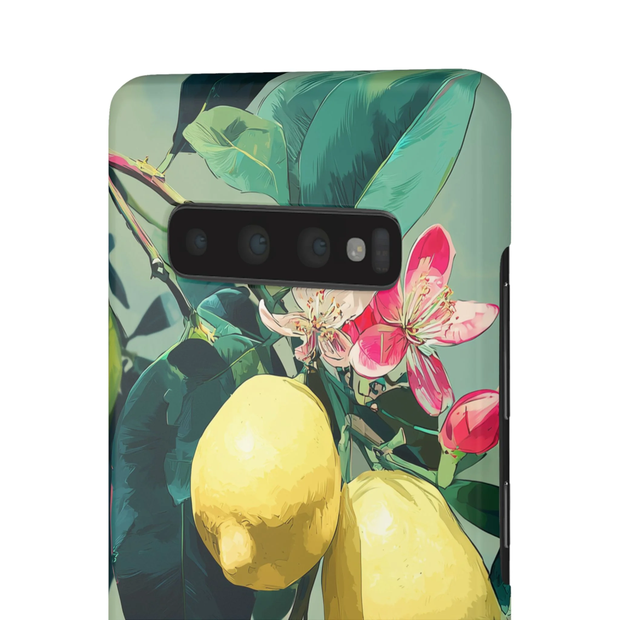 Lemon Bloom - Slim Phone Case - Image 64