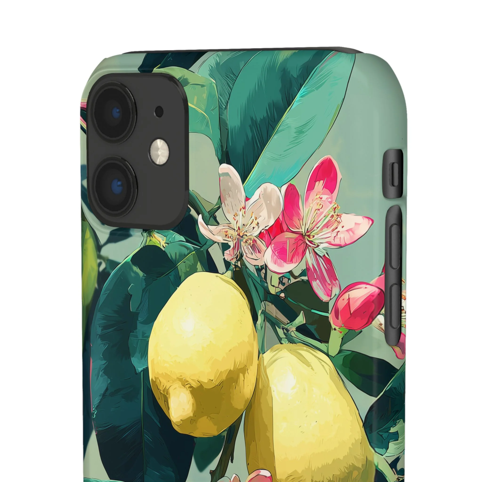 Lemon Bloom - Slim Phone Case - Image 66