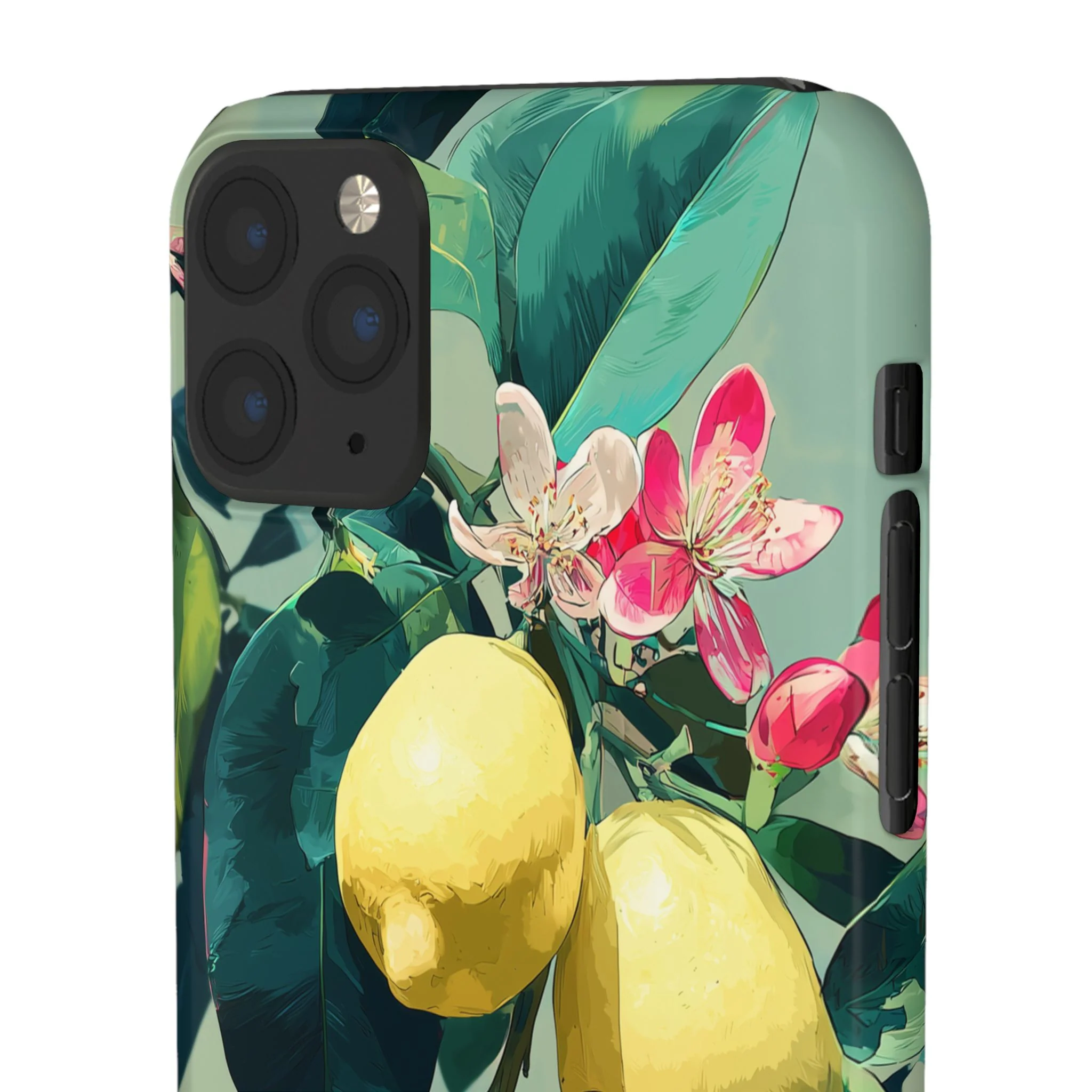 Lemon Bloom - Slim Phone Case - Image 68