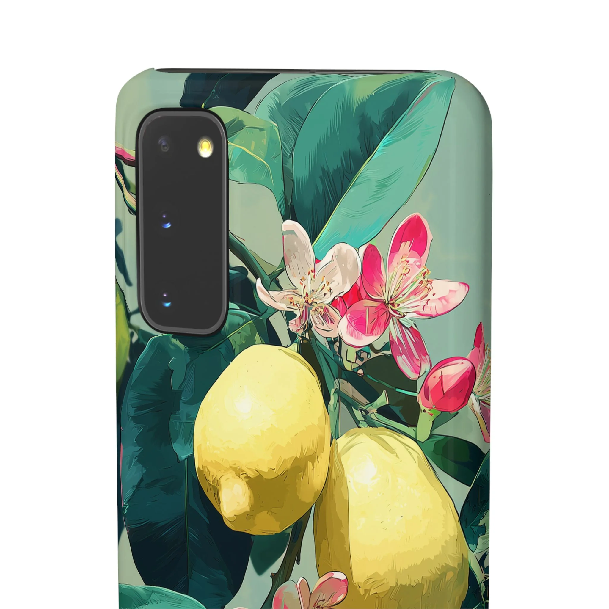 Lemon Bloom - Slim Phone Case - Image 69