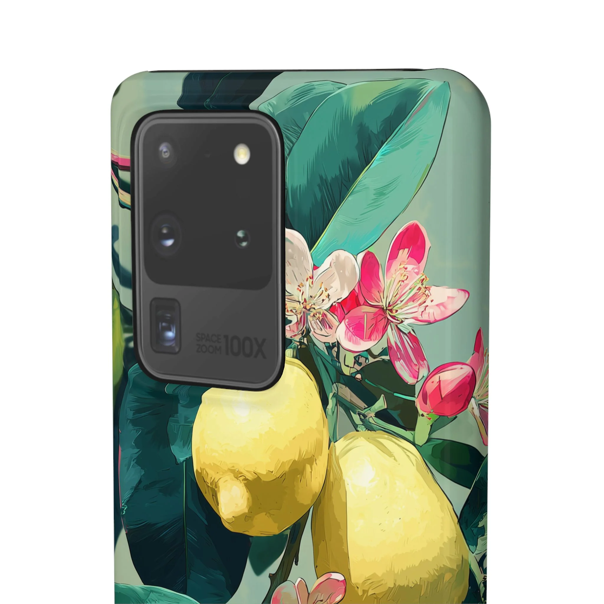 Lemon Bloom - Slim Phone Case - Image 70