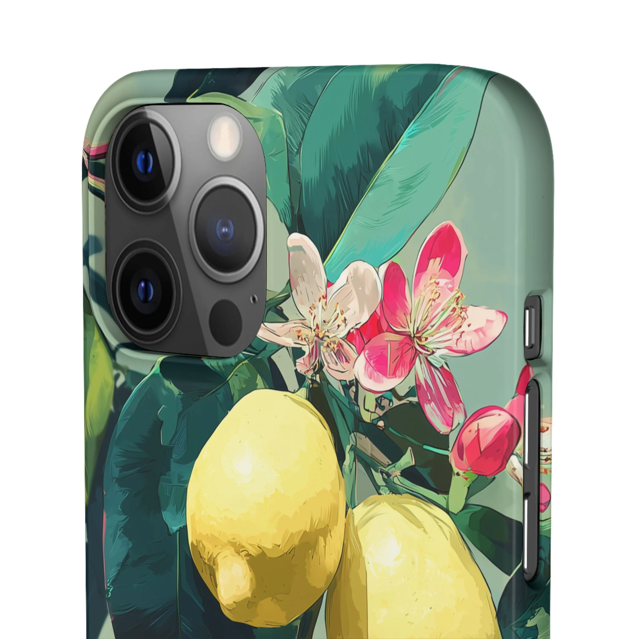 Lemon Bloom - Slim Phone Case - Image 75