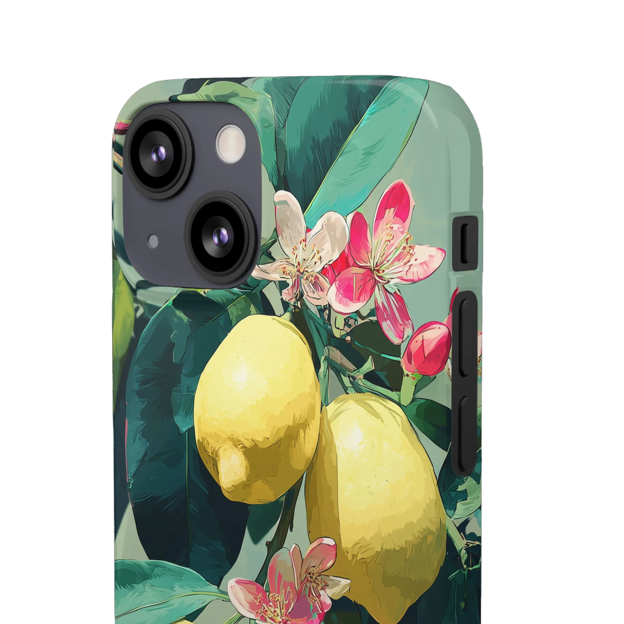 Lemon Bloom - Slim Phone Case - Image 77