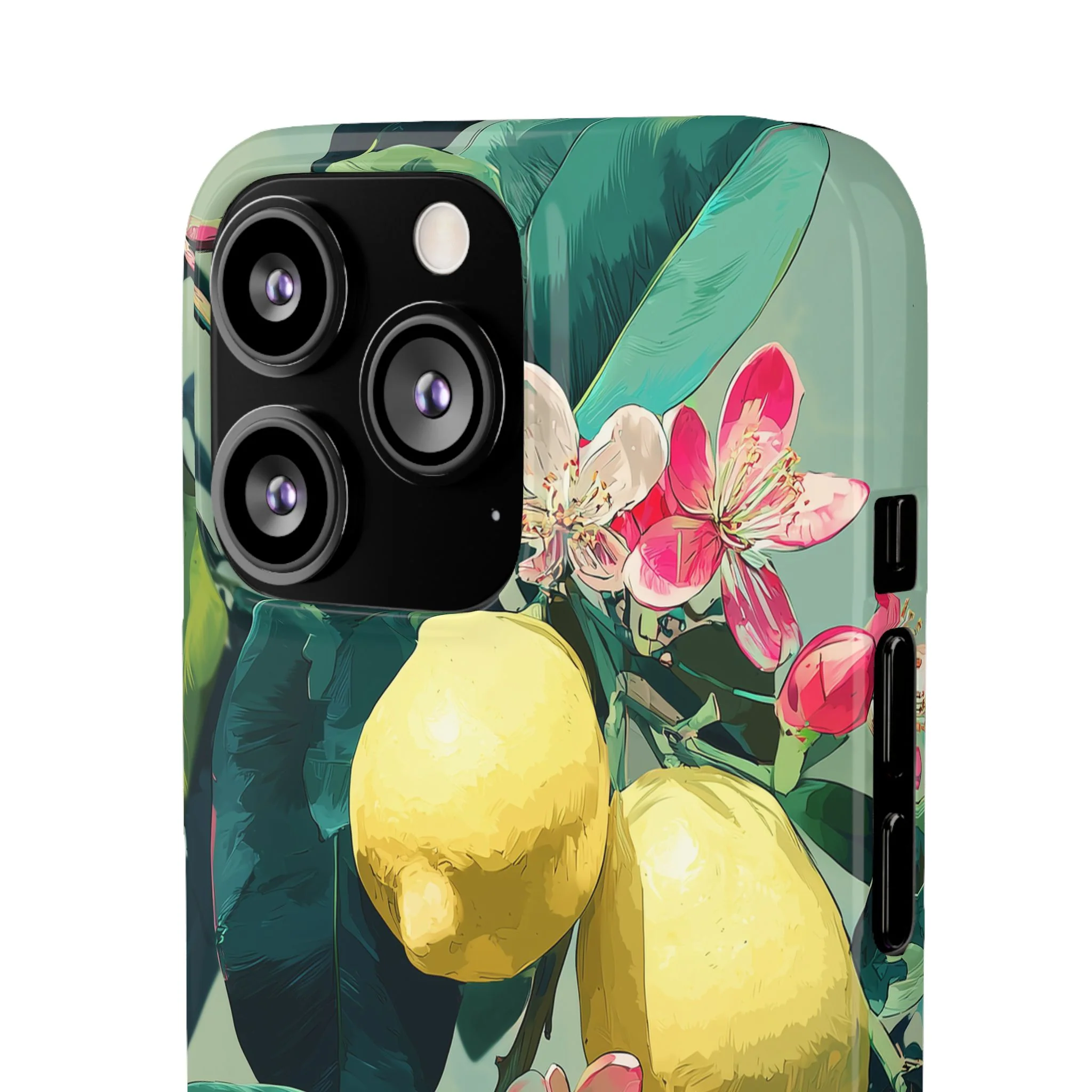 Lemon Bloom - Slim Phone Case - Image 78