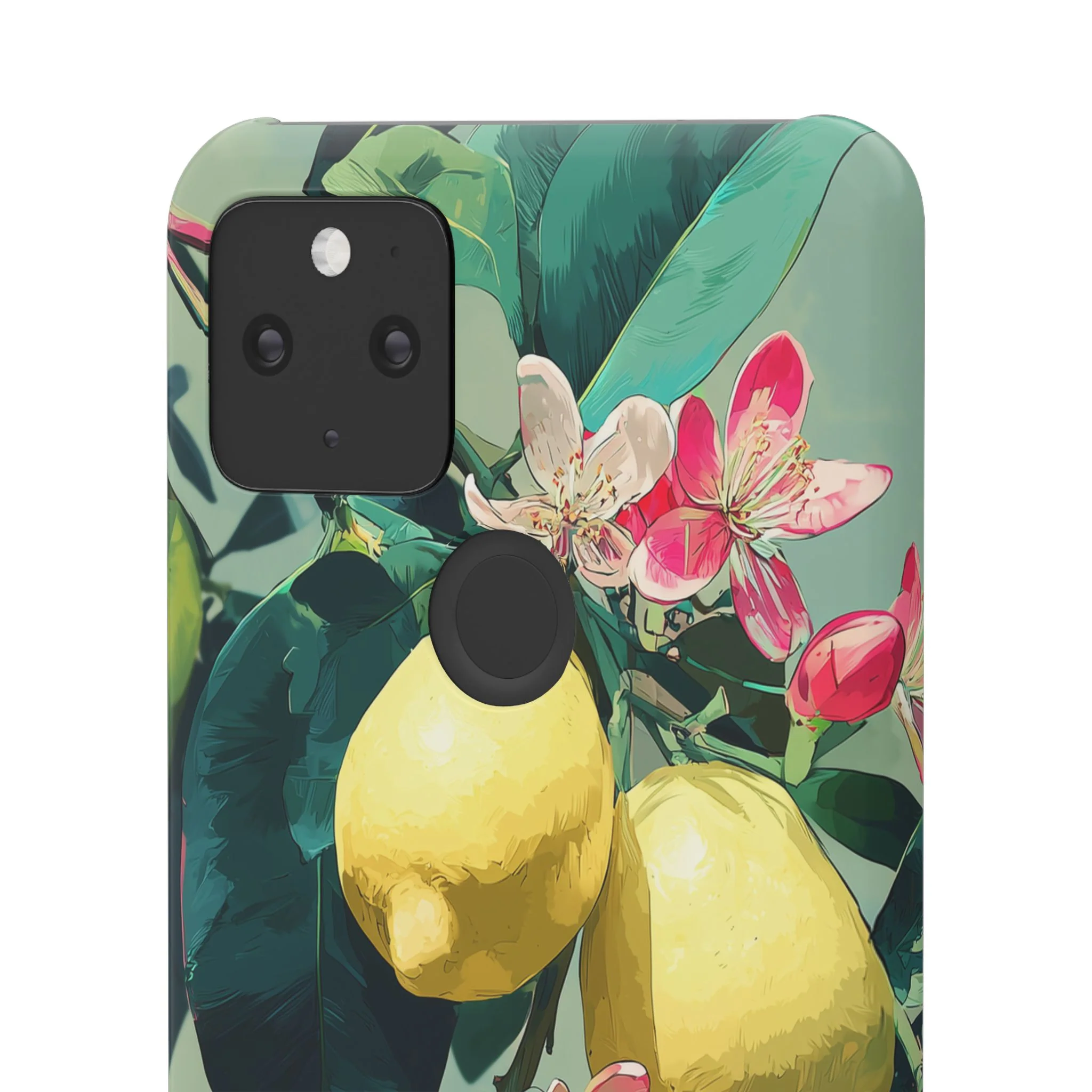 Lemon Bloom - Slim Phone Case - Image 80