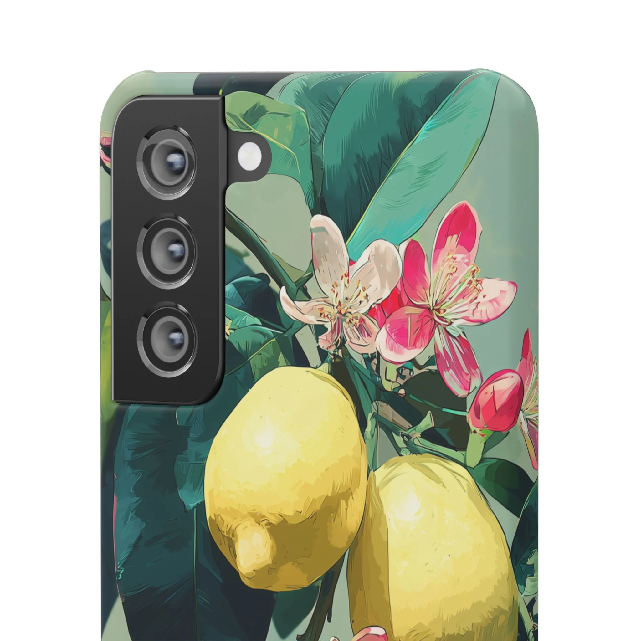 Lemon Bloom - Slim Phone Case - Image 82