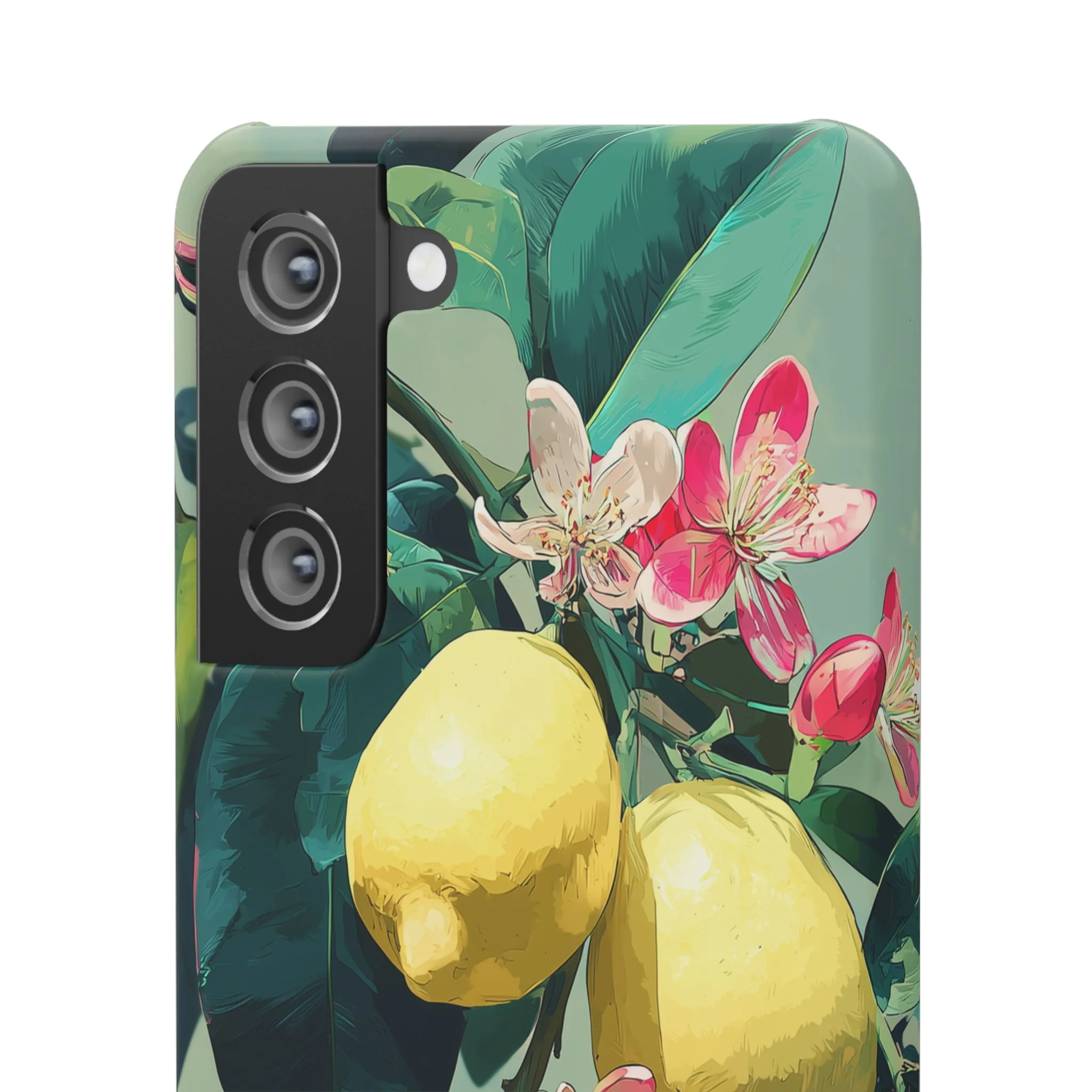 Lemon Bloom - Slim Phone Case - Image 83