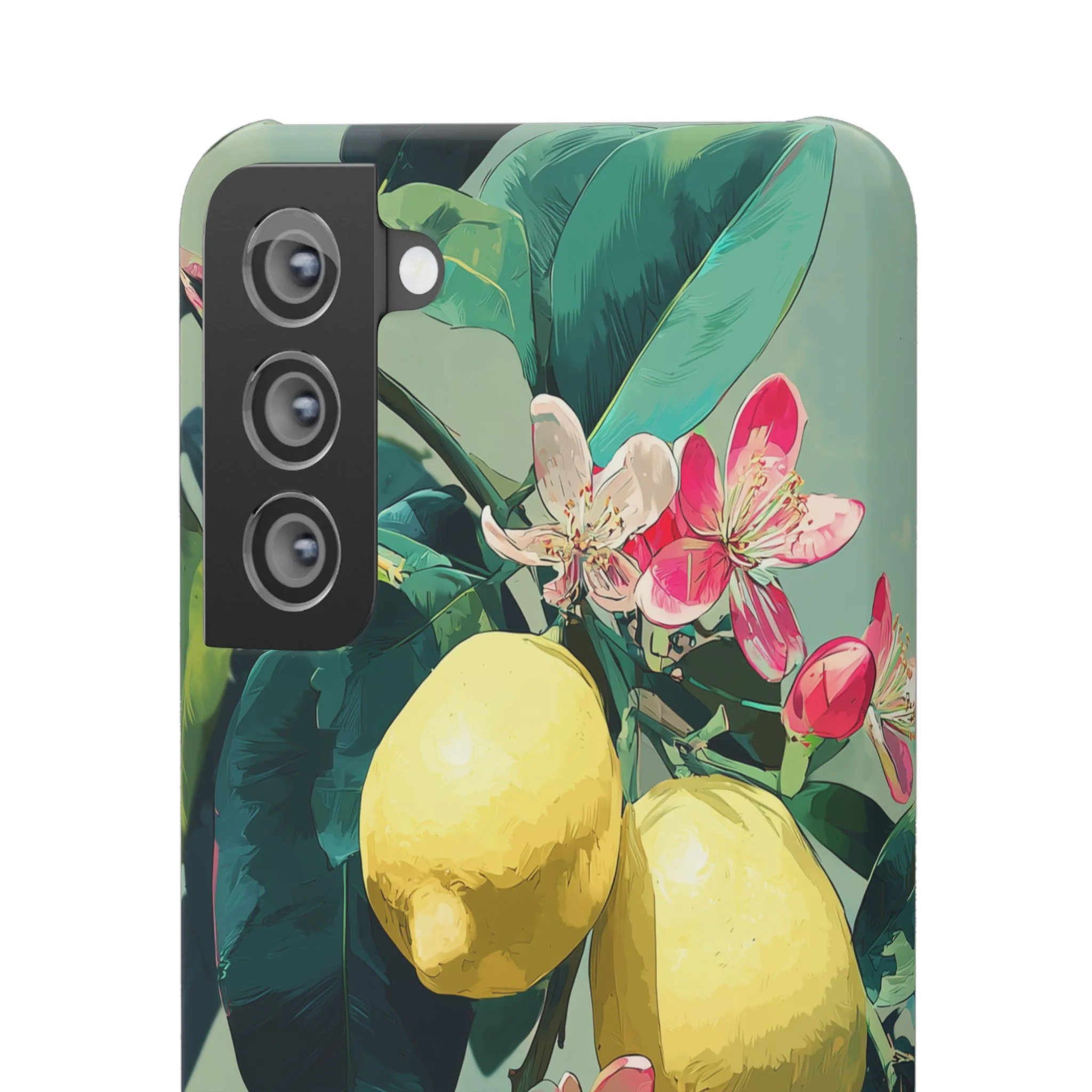 Lemon Bloom - Slim Phone Case - Image 84