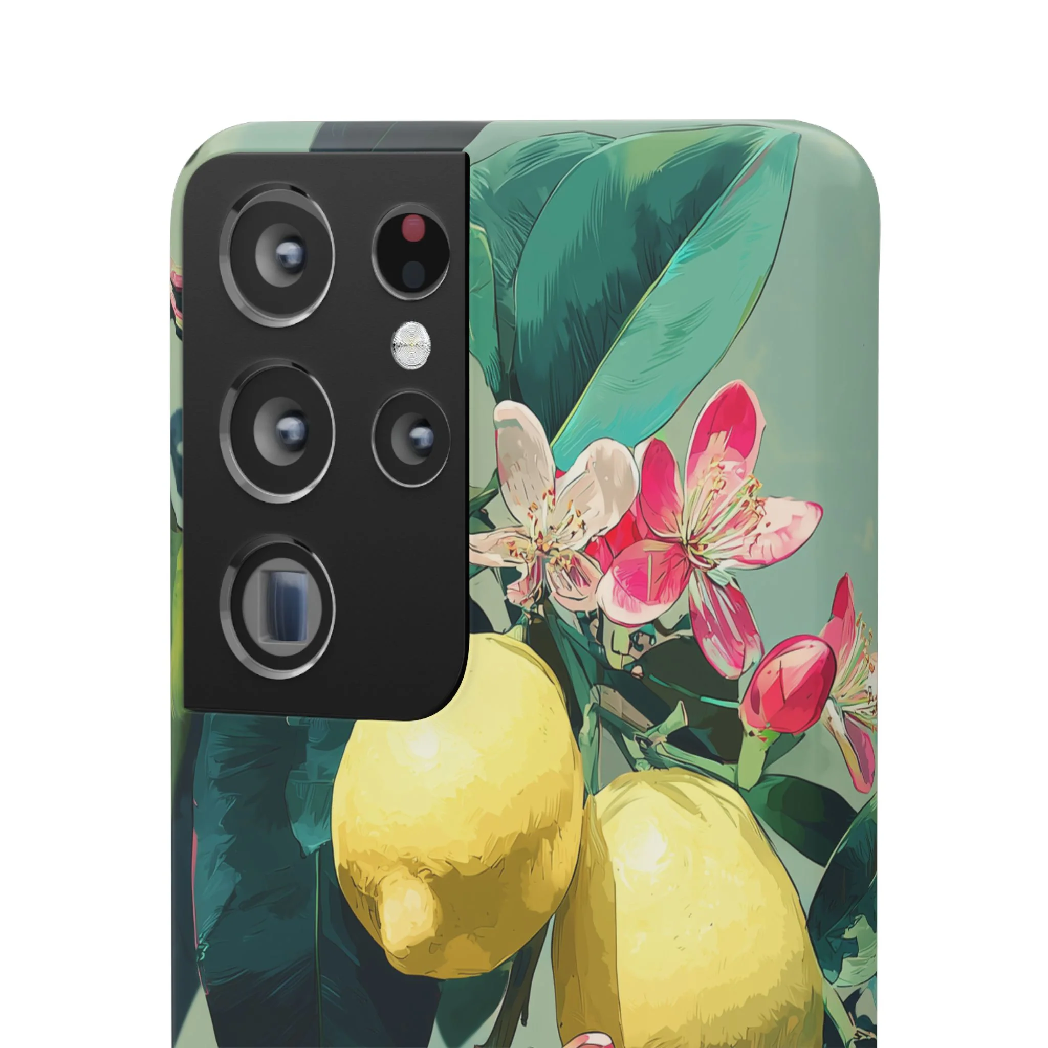 Lemon Bloom - Slim Phone Case - Image 85