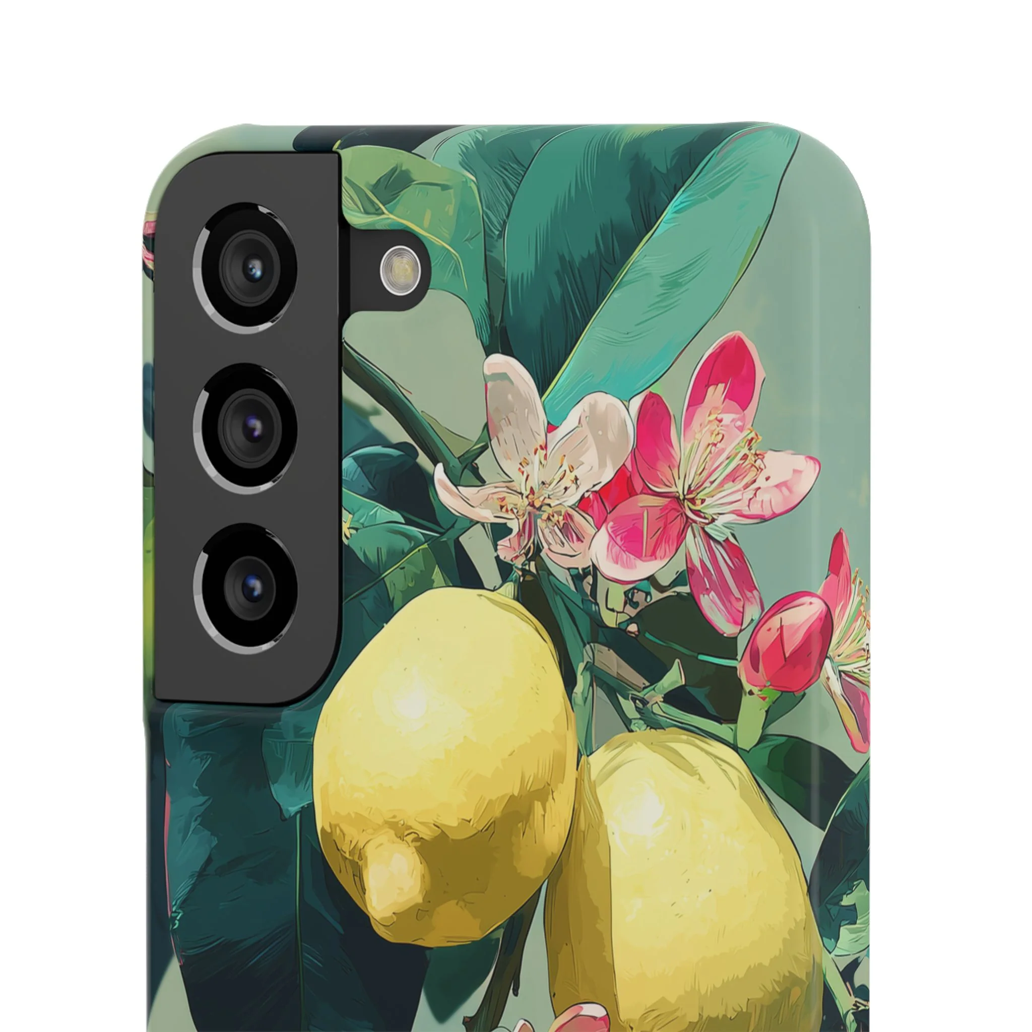 Lemon Bloom - Slim Phone Case - Image 86