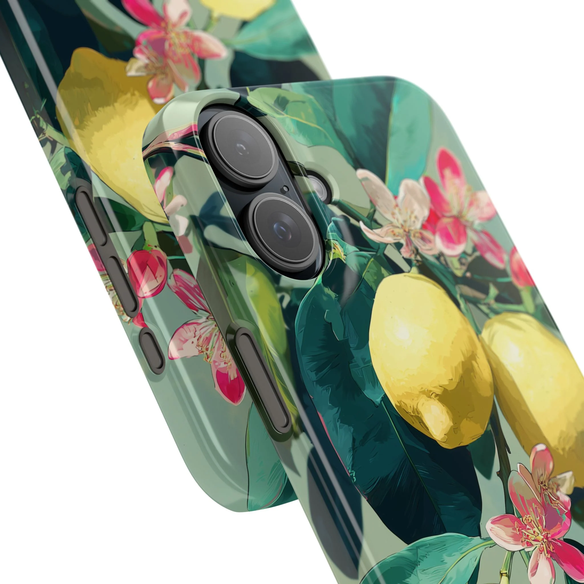 Lemon Bloom - Slim Phone Case - Image 95