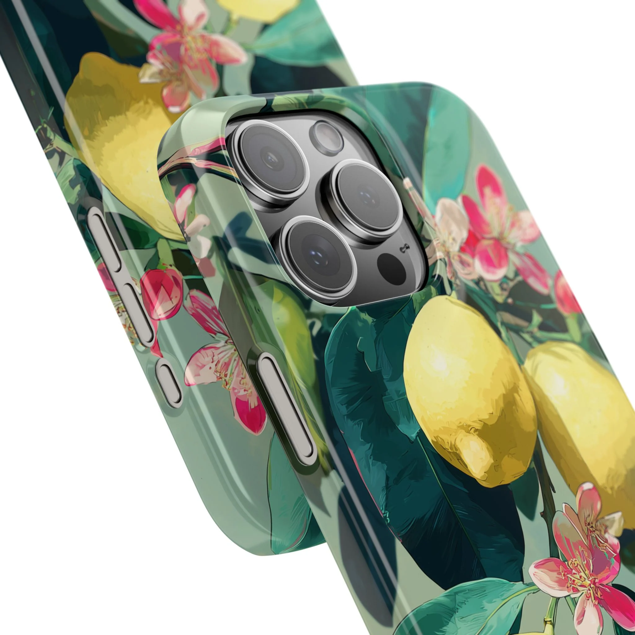 Lemon Bloom - Slim Phone Case - Image 97