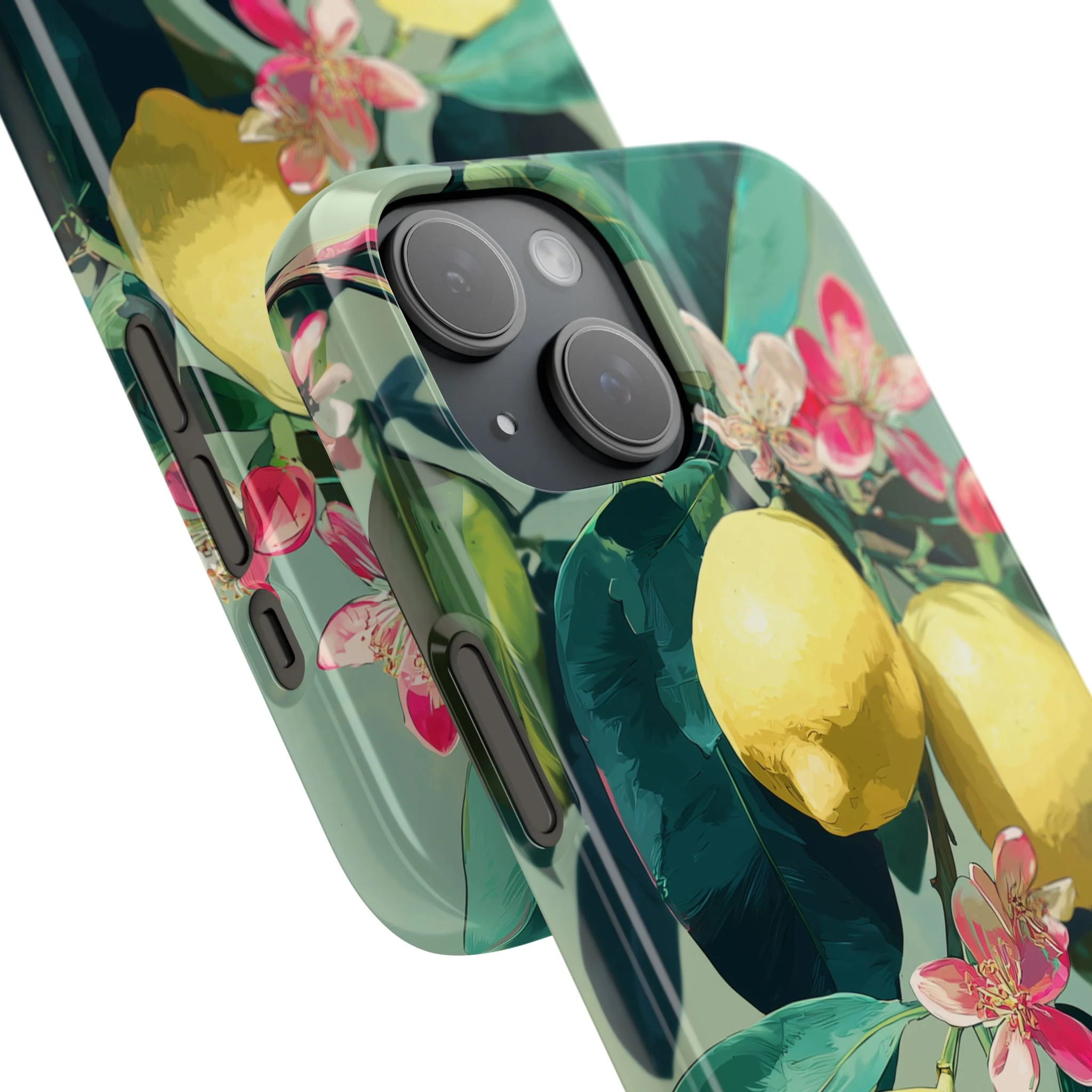 Lemon Bloom - Slim Phone Case - Image 99