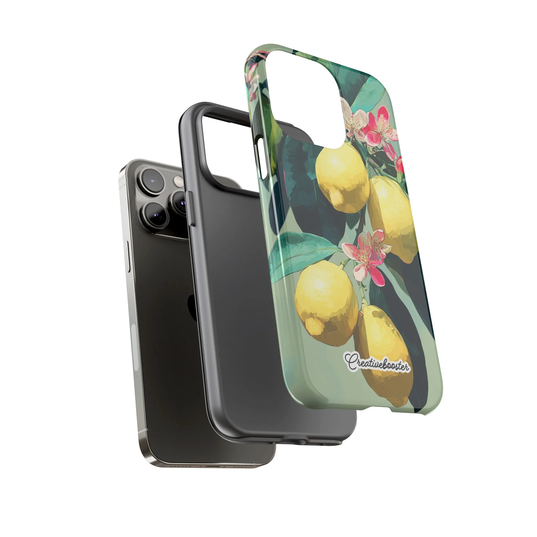 Lemon Bloom - Tough Phone Case - Image 101