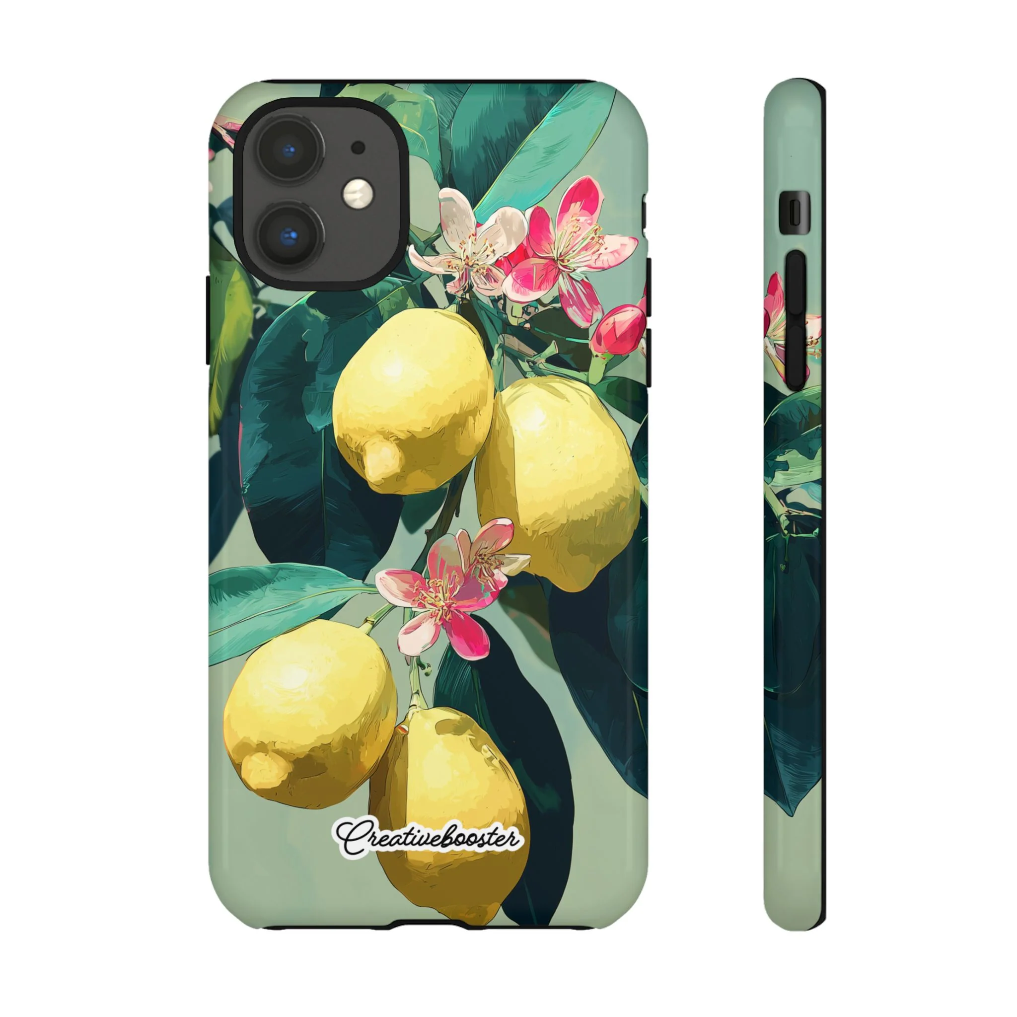 Lemon Bloom - Tough Phone Case - Image 11