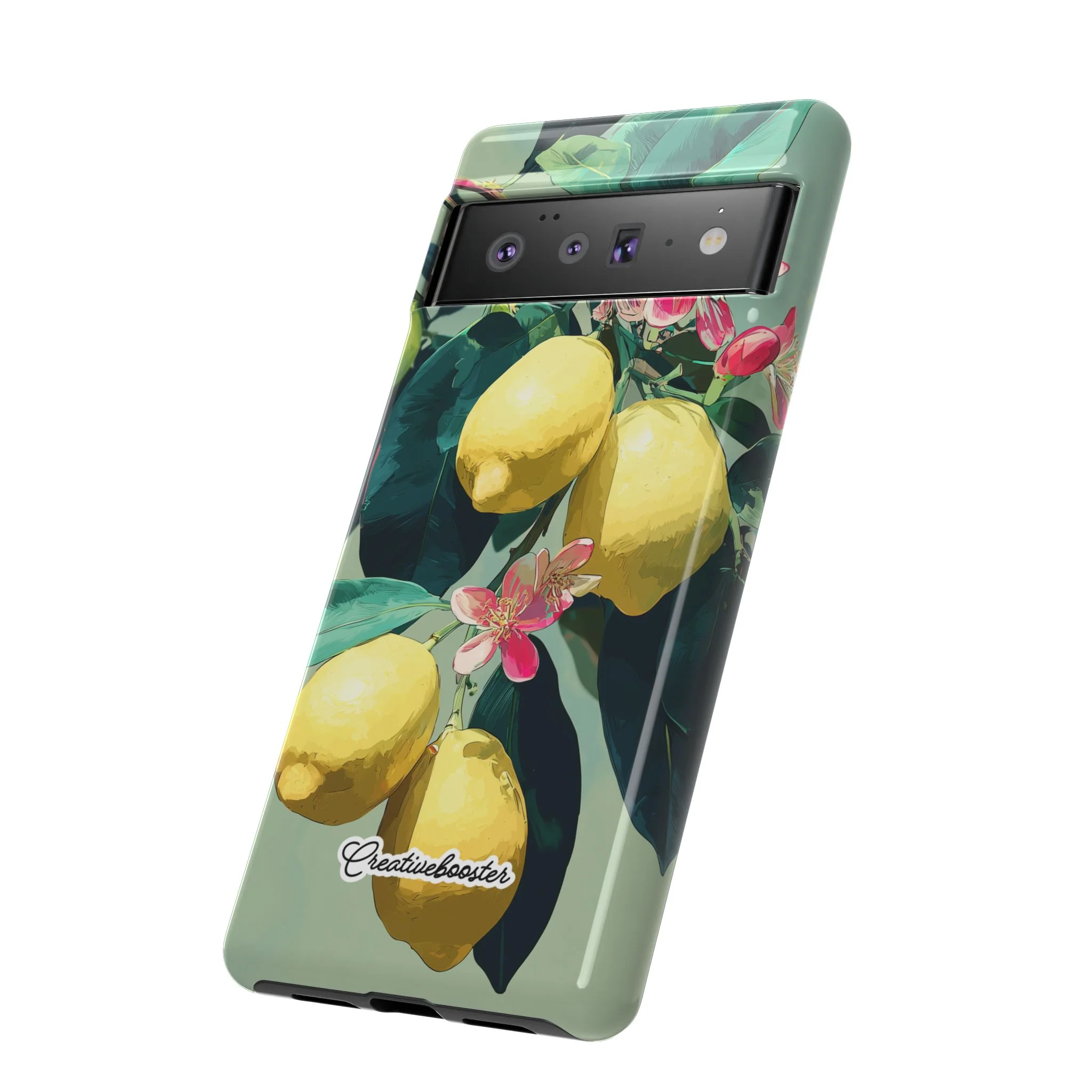 Lemon Bloom - Tough Phone Case - Image 115