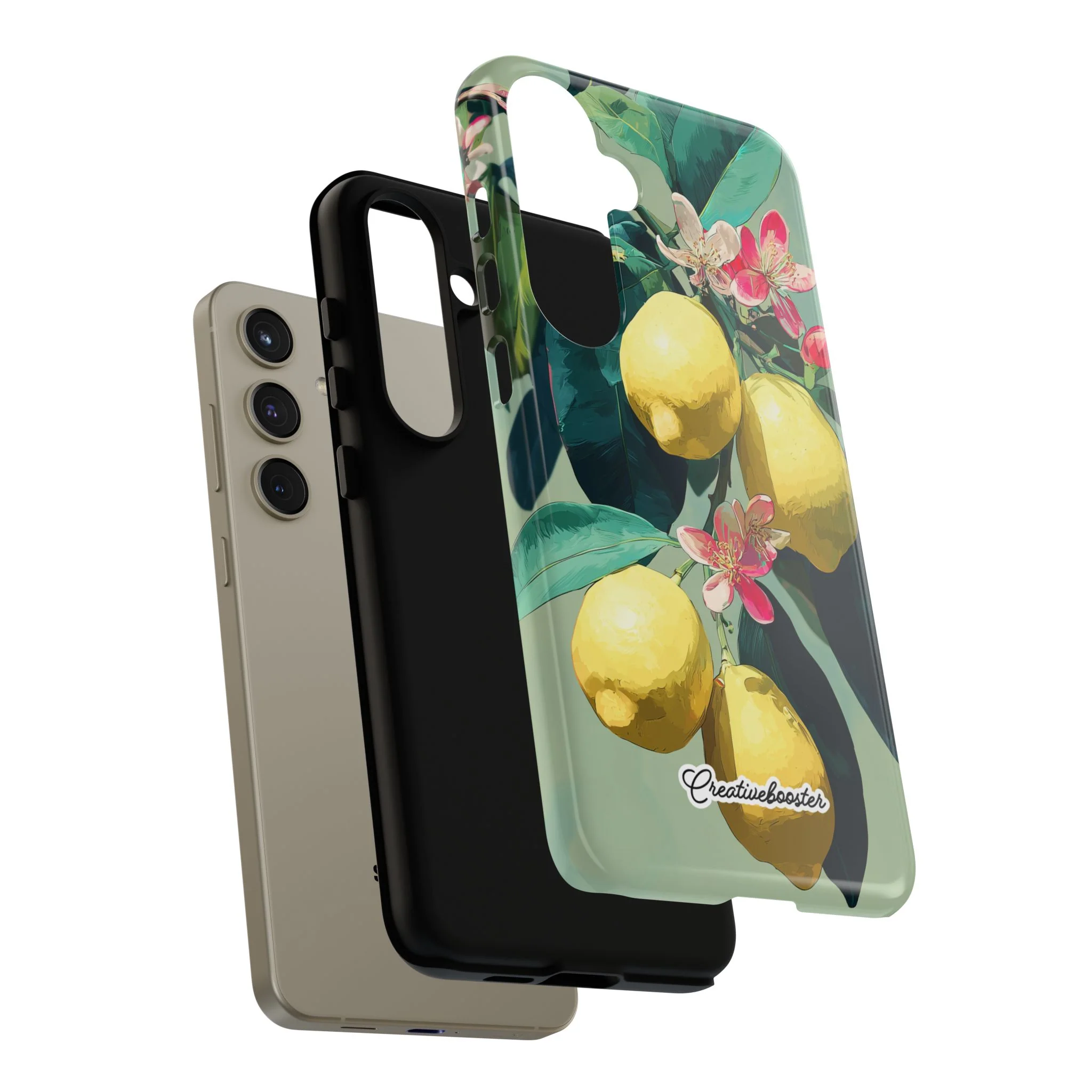 Lemon Bloom - Tough Phone Case - Image 131