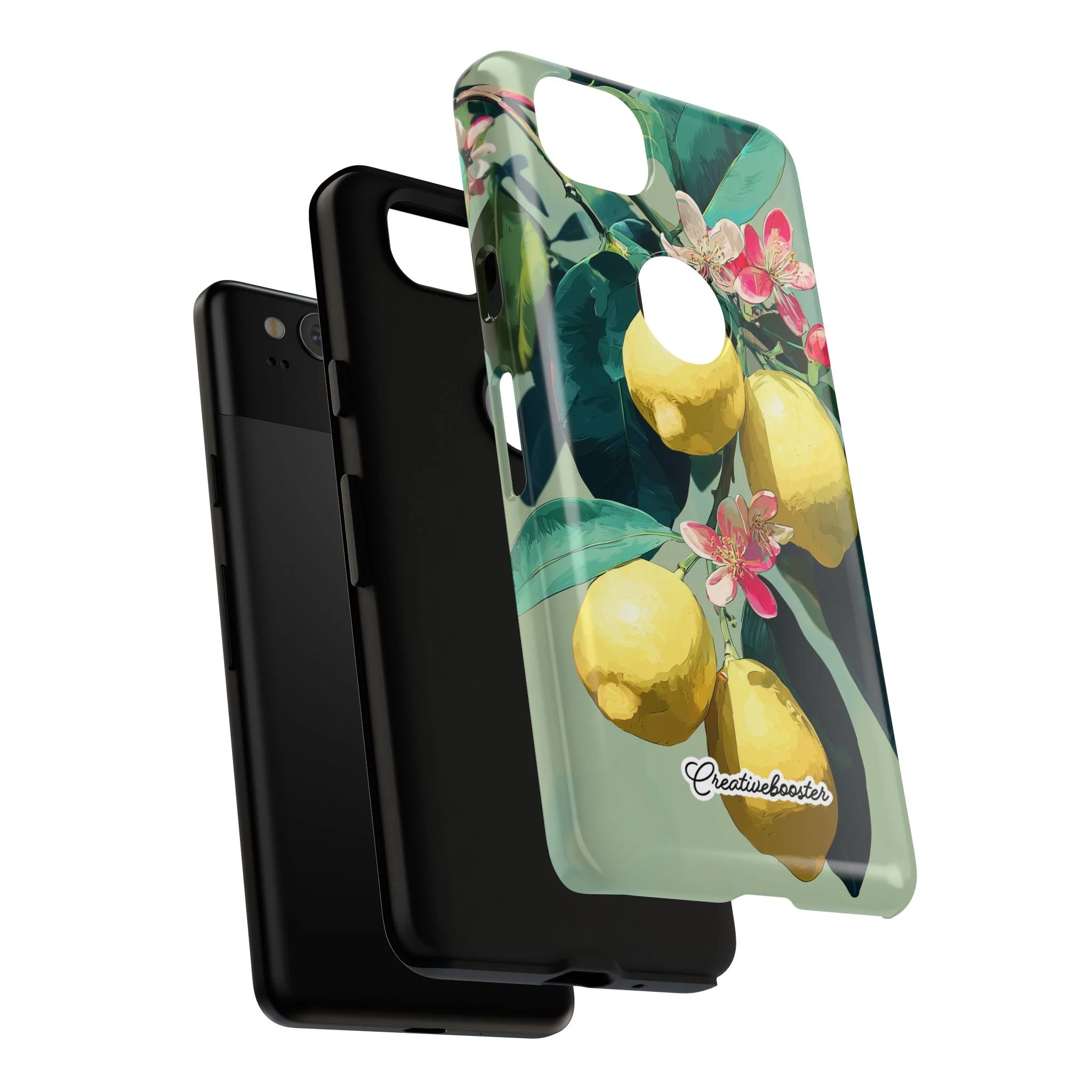 Lemon Bloom - Tough Phone Case - Image 157