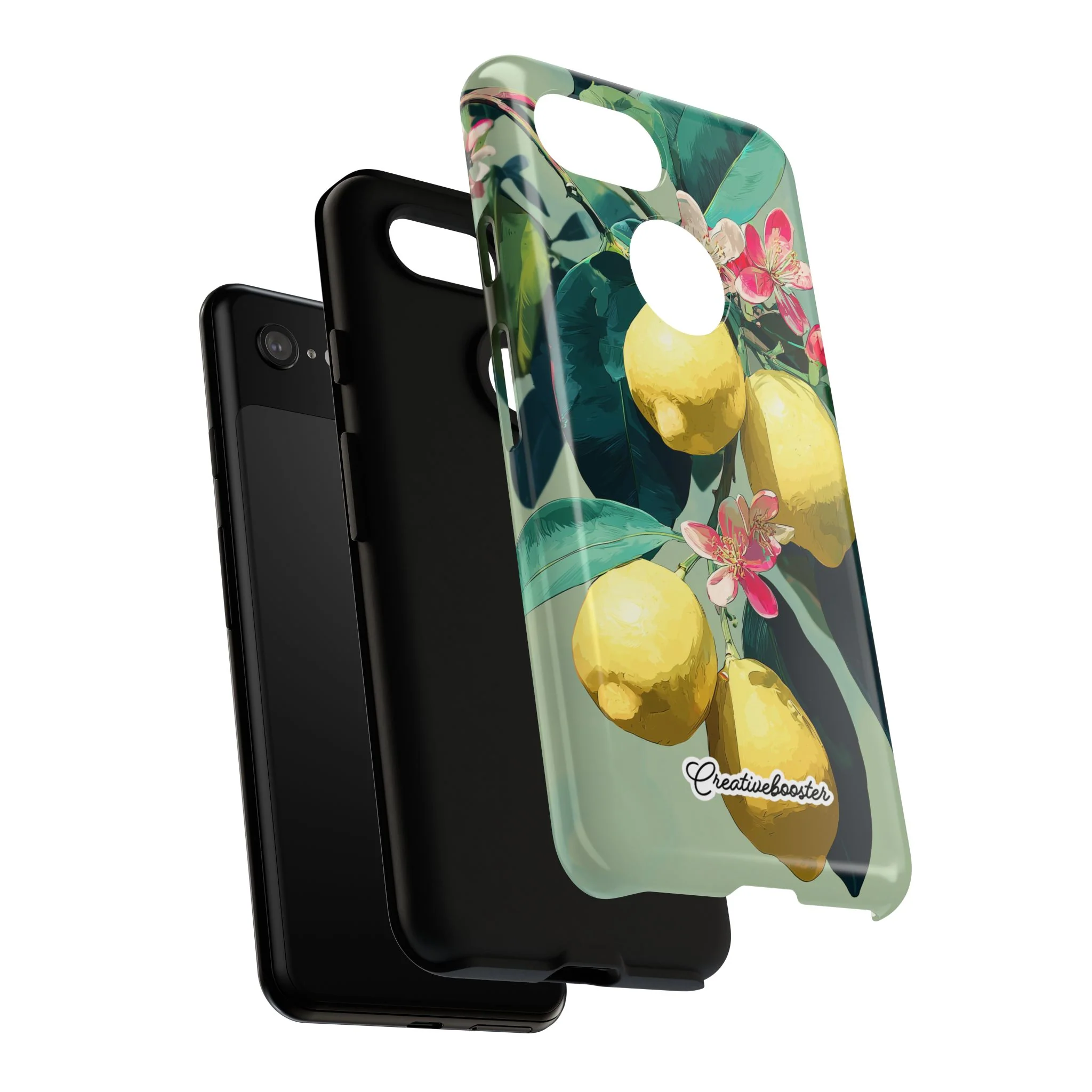 Lemon Bloom - Tough Phone Case - Image 161