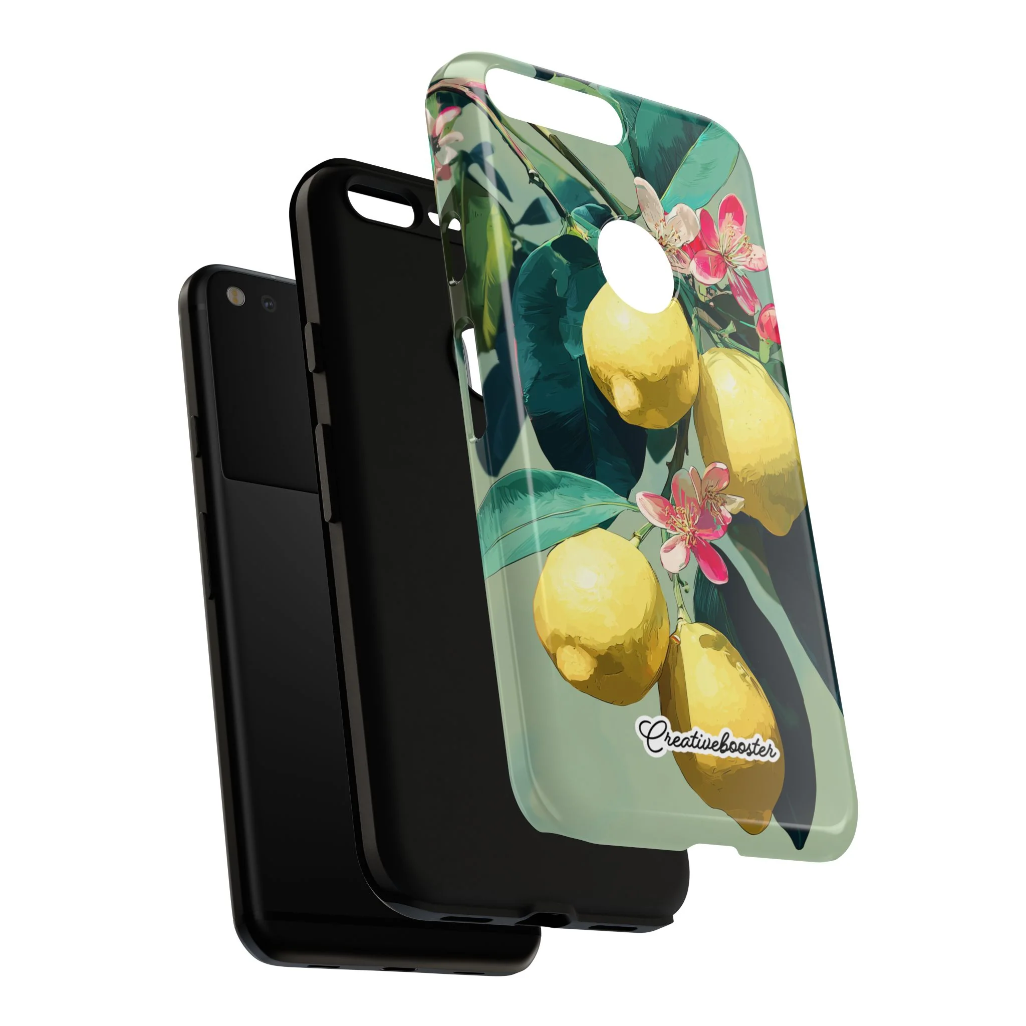 Lemon Bloom - Tough Phone Case - Image 179