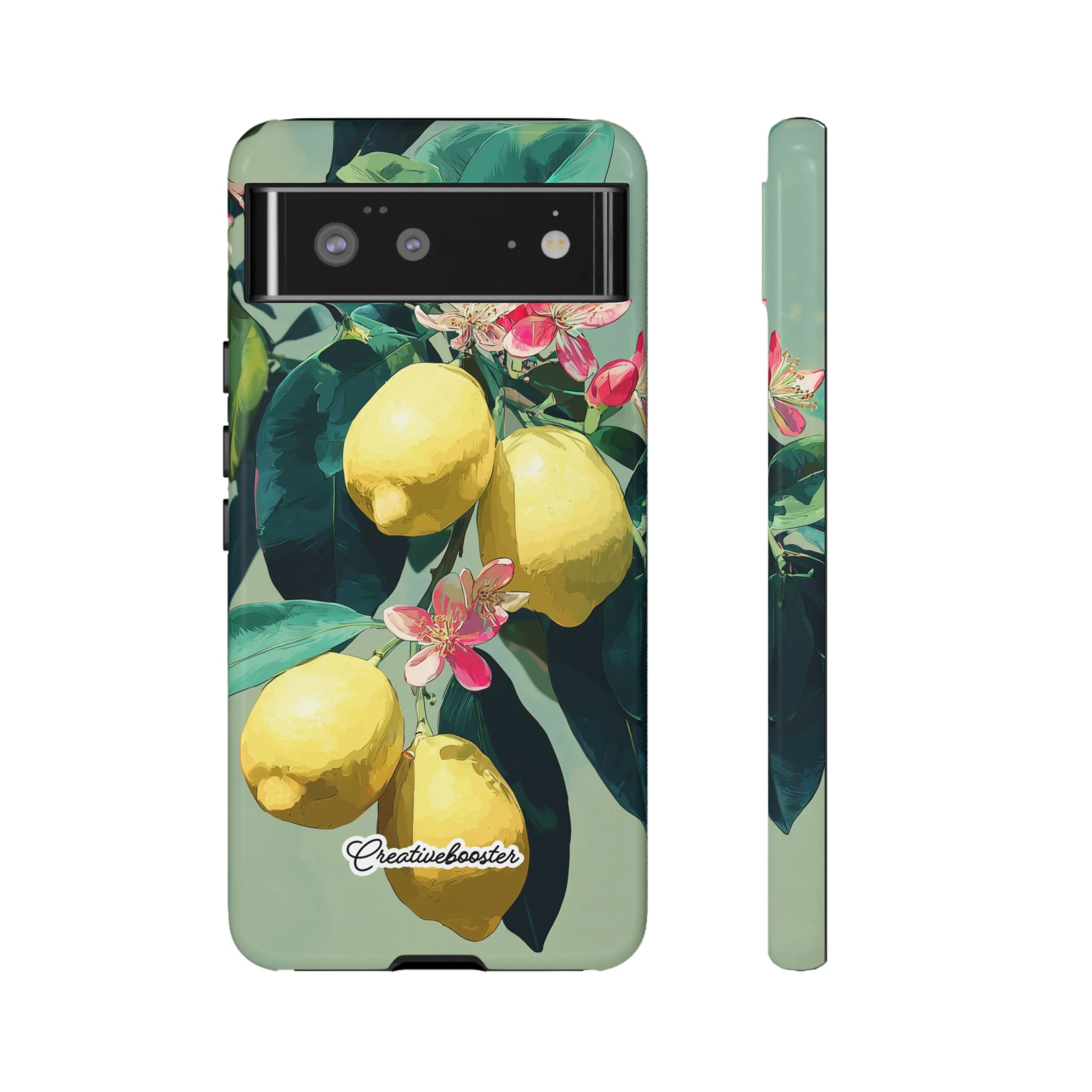 Lemon Bloom - Tough Phone Case - Image 29