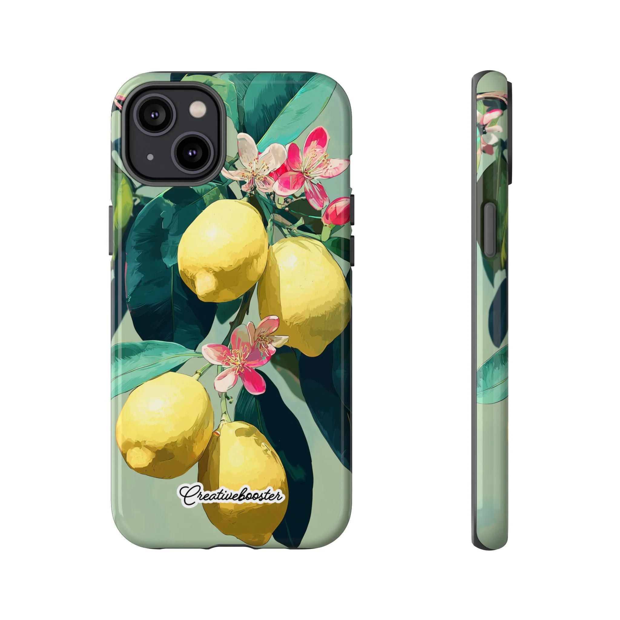 Lemon Bloom - Tough Phone Case - Image 37