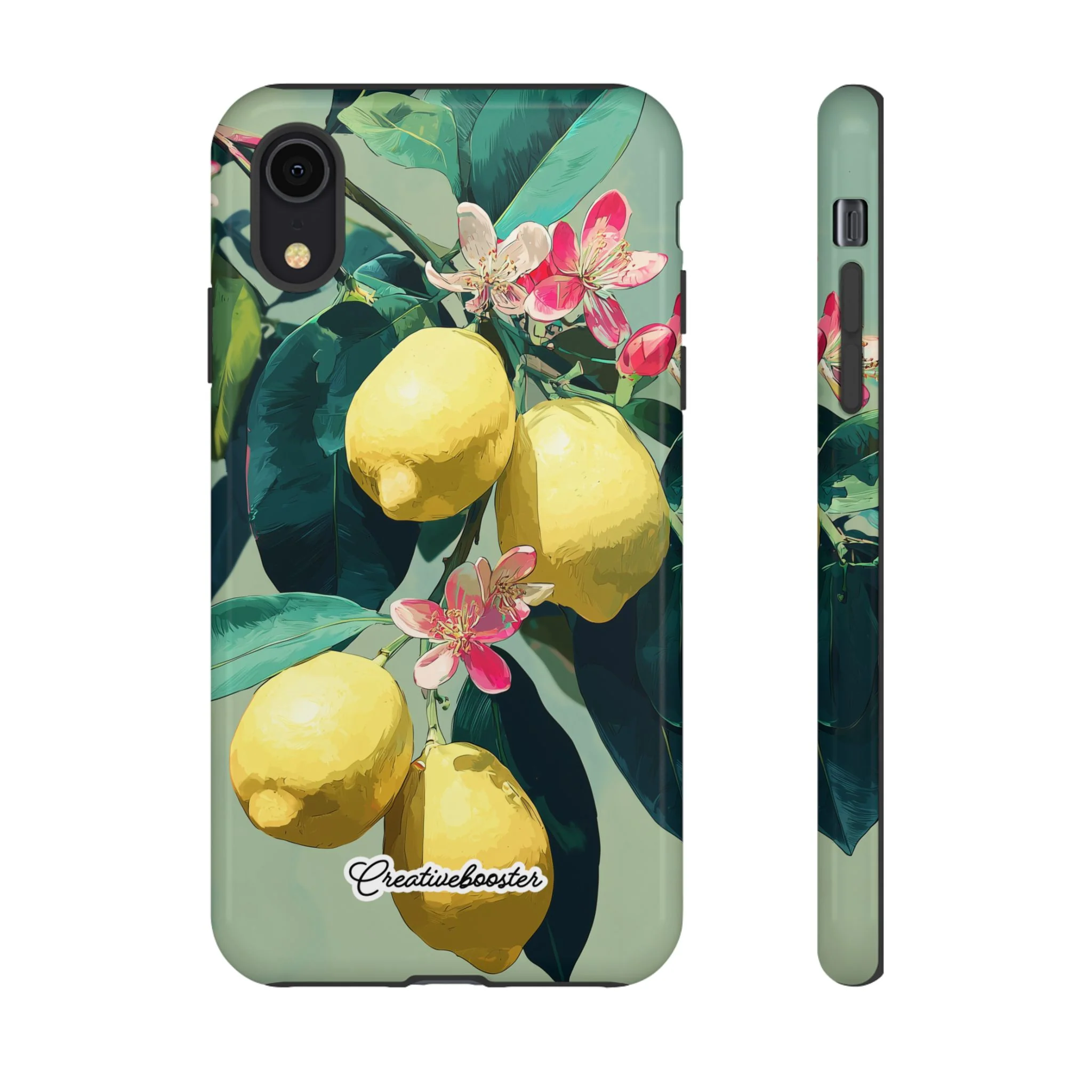 Lemon Bloom - Tough Phone Case - Image 5