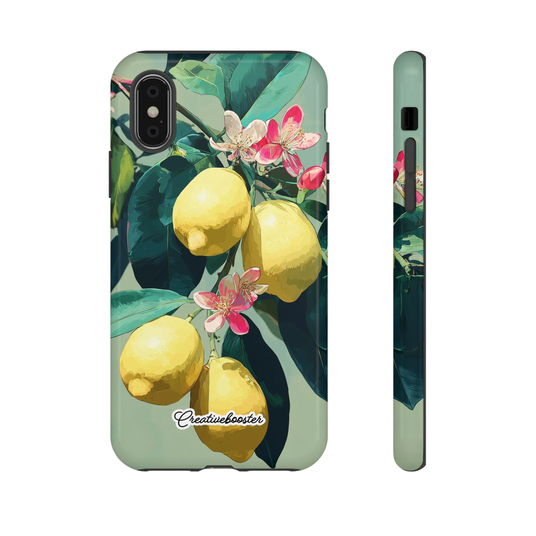 Lemon Bloom - Tough Phone Case - Image 6