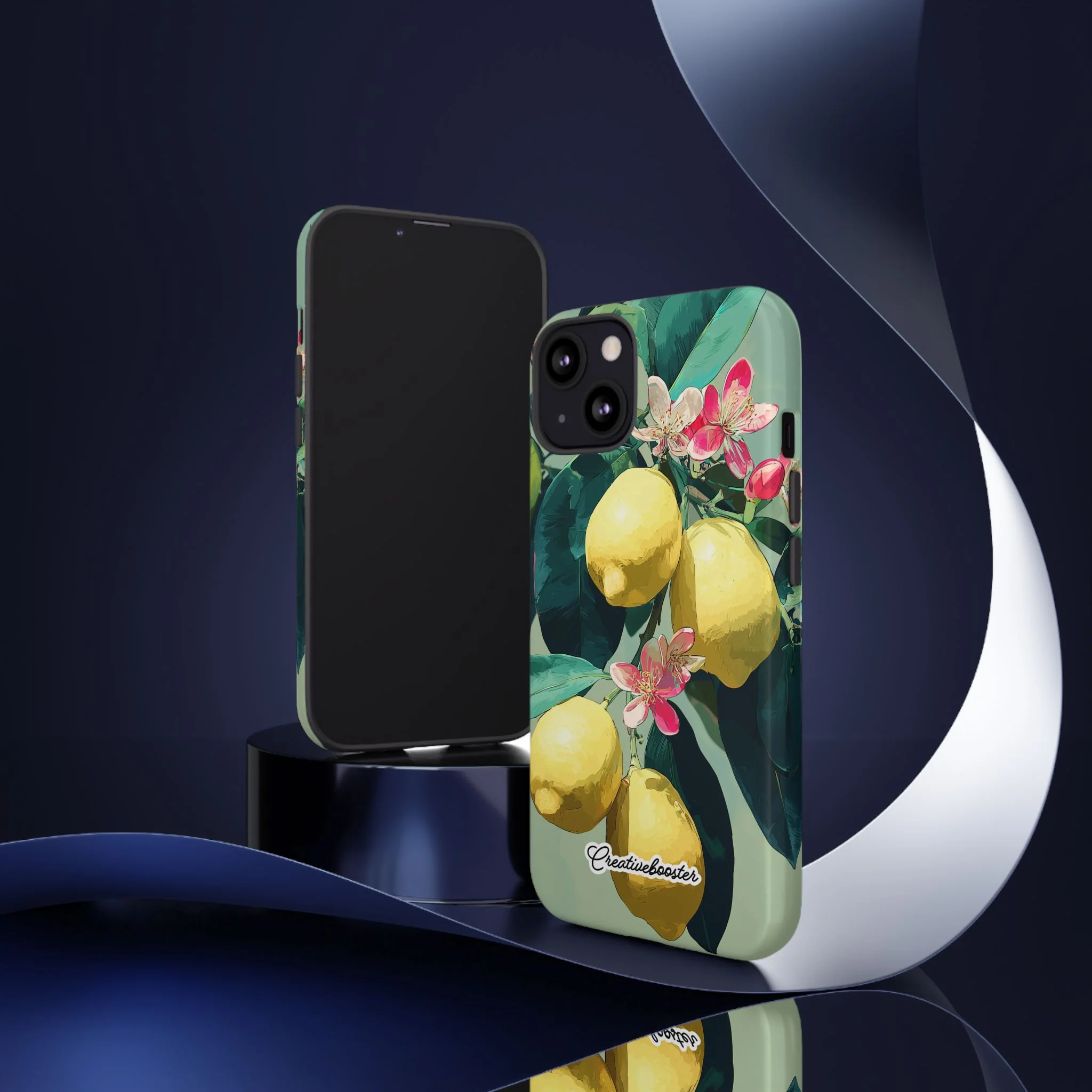 Lemon Bloom - Tough Phone Case - Image 77