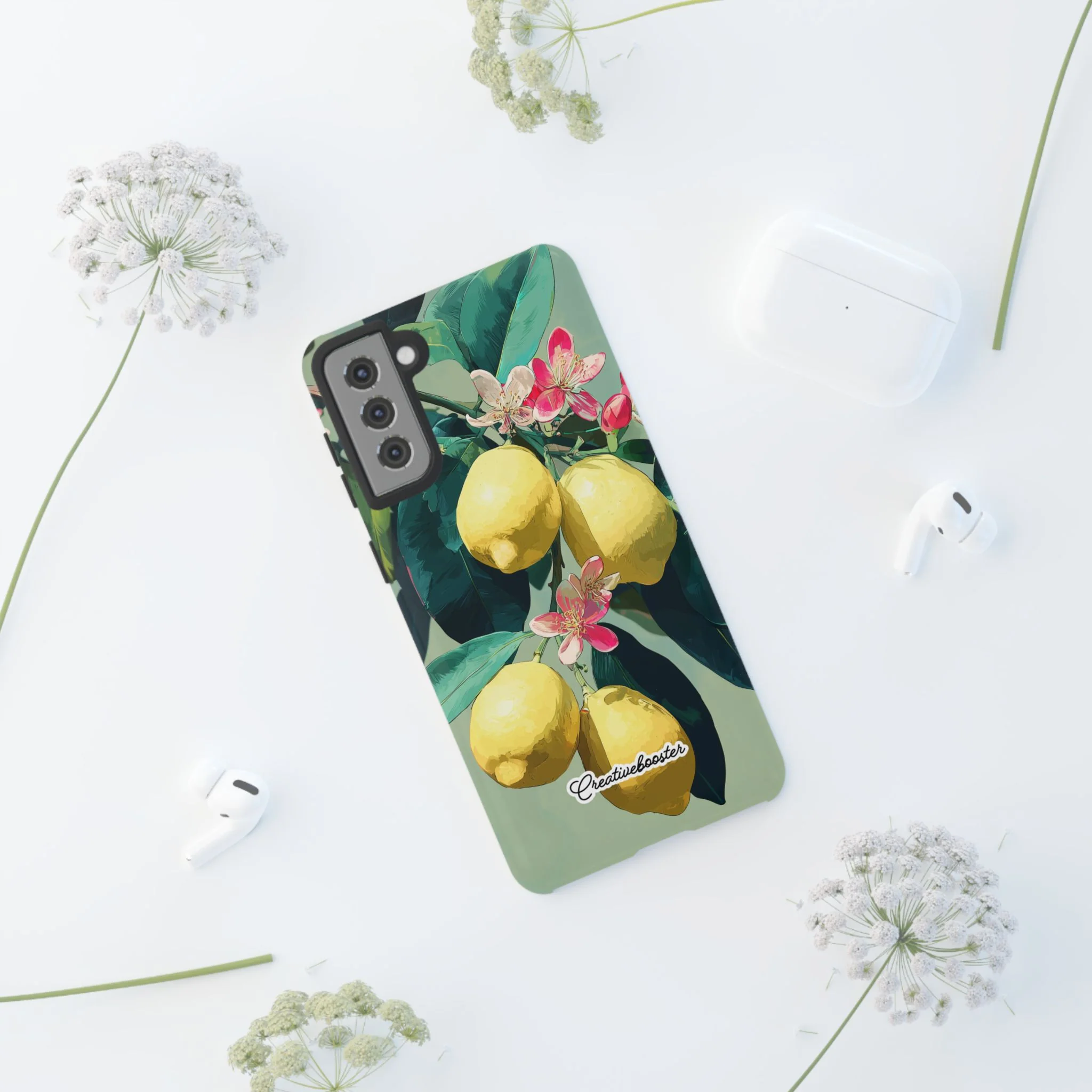 Lemon Bloom - Tough Phone Case - Image 82