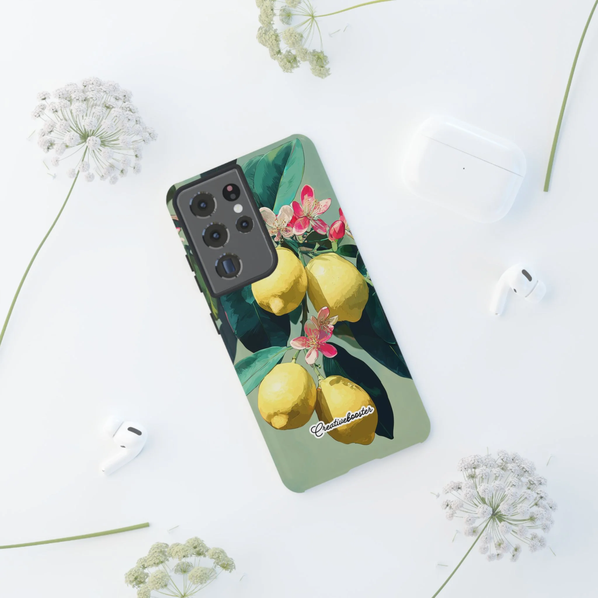 Lemon Bloom - Tough Phone Case - Image 83