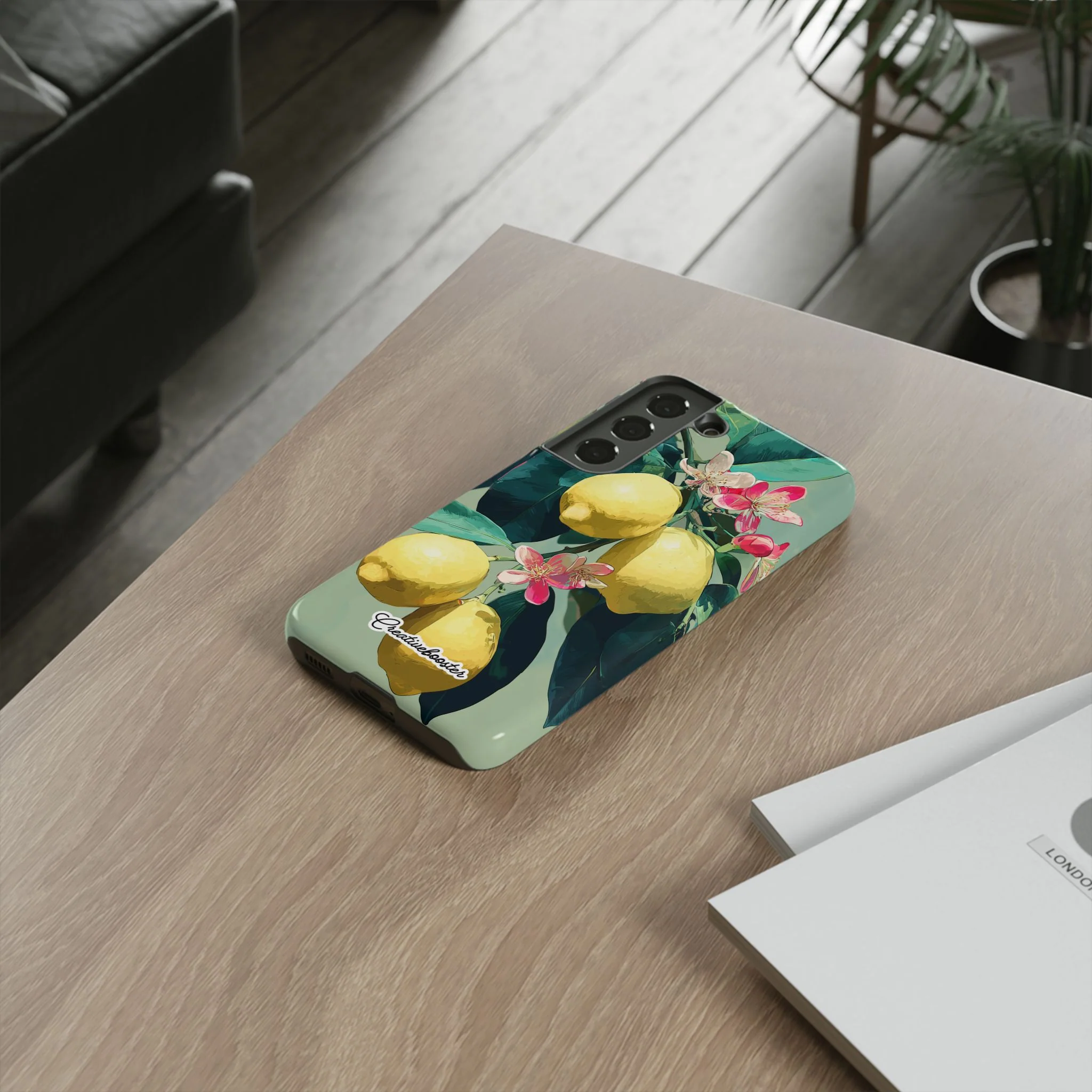 Lemon Bloom - Tough Phone Case - Image 88