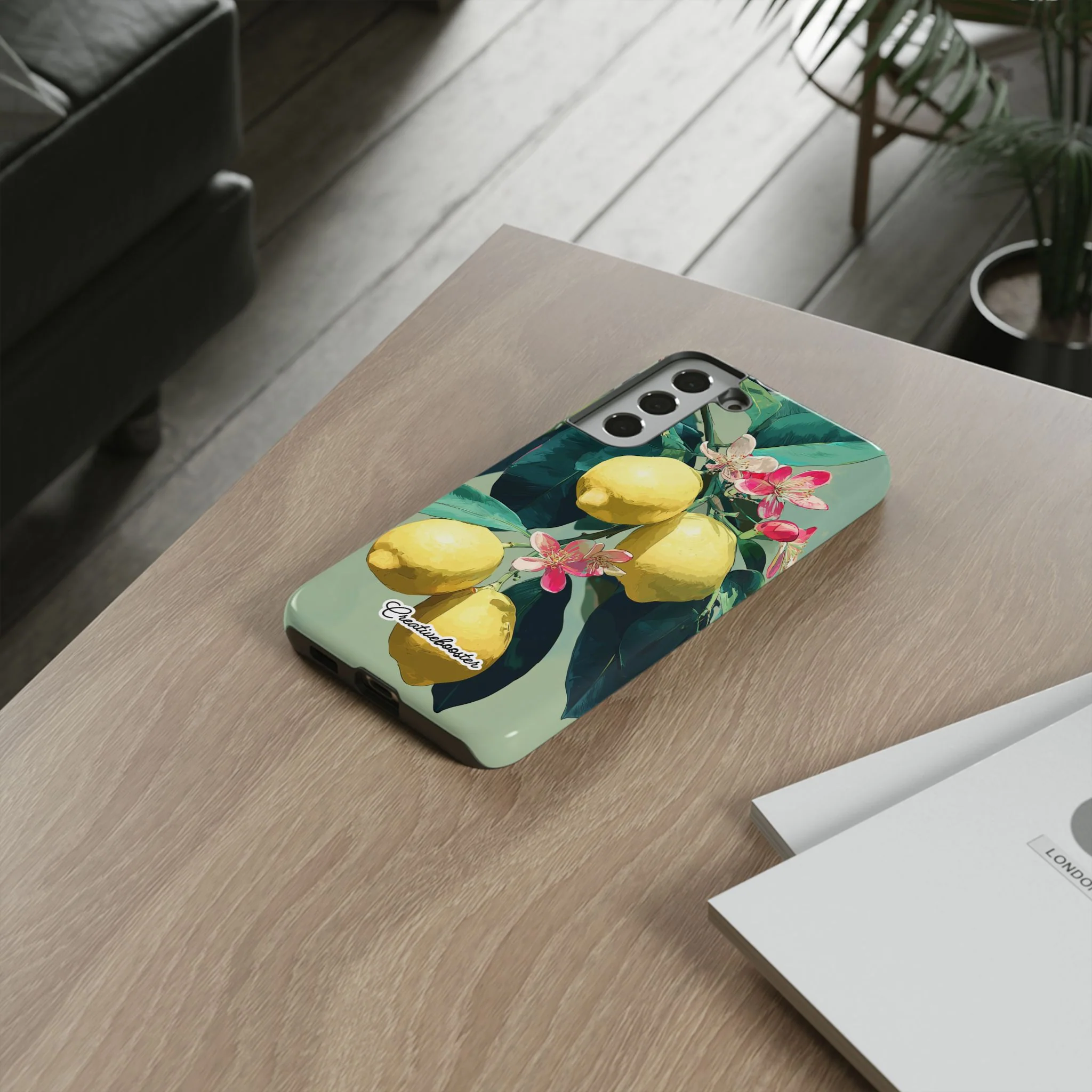 Lemon Bloom - Tough Phone Case - Image 89