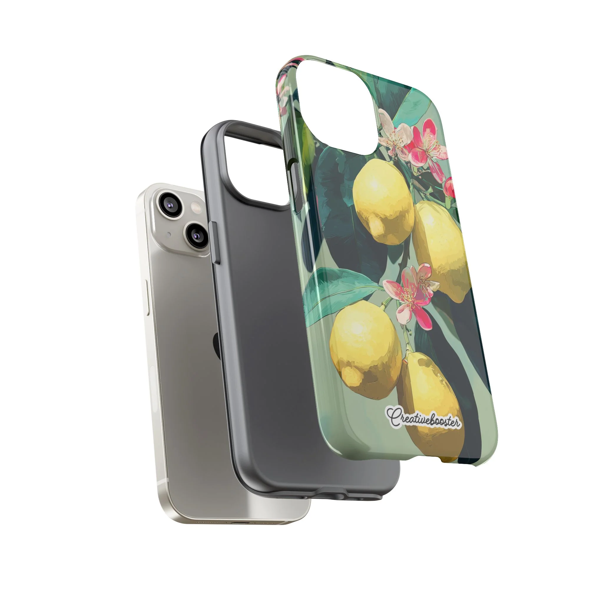 Lemon Bloom - Tough Phone Case - Image 92