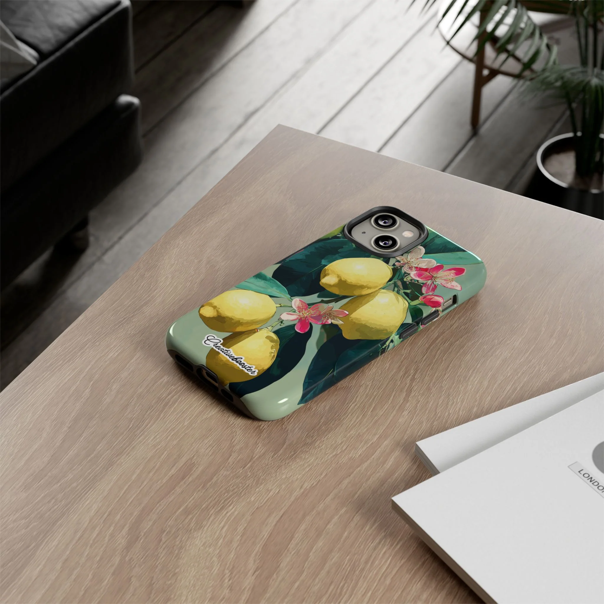 Lemon Bloom - Tough Phone Case - Image 93