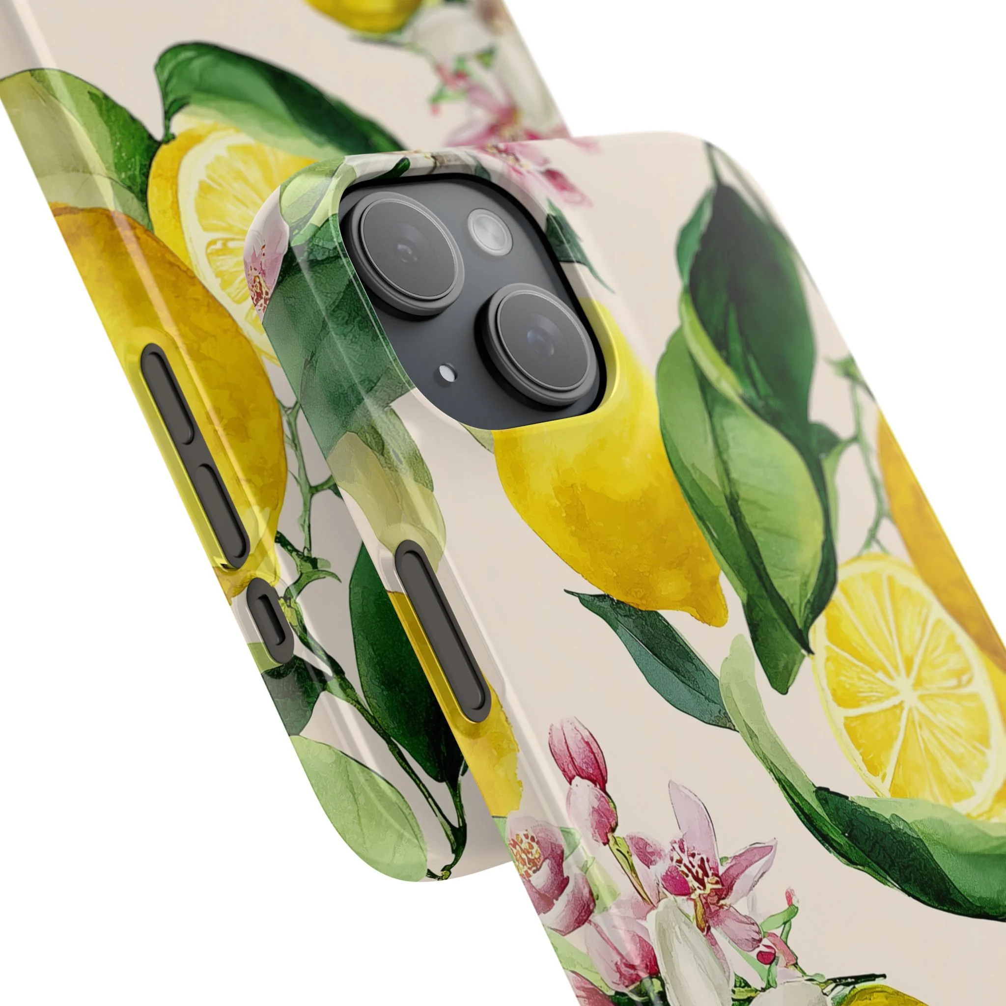 Lemon Blossom - Slim Phone Case - Image 103