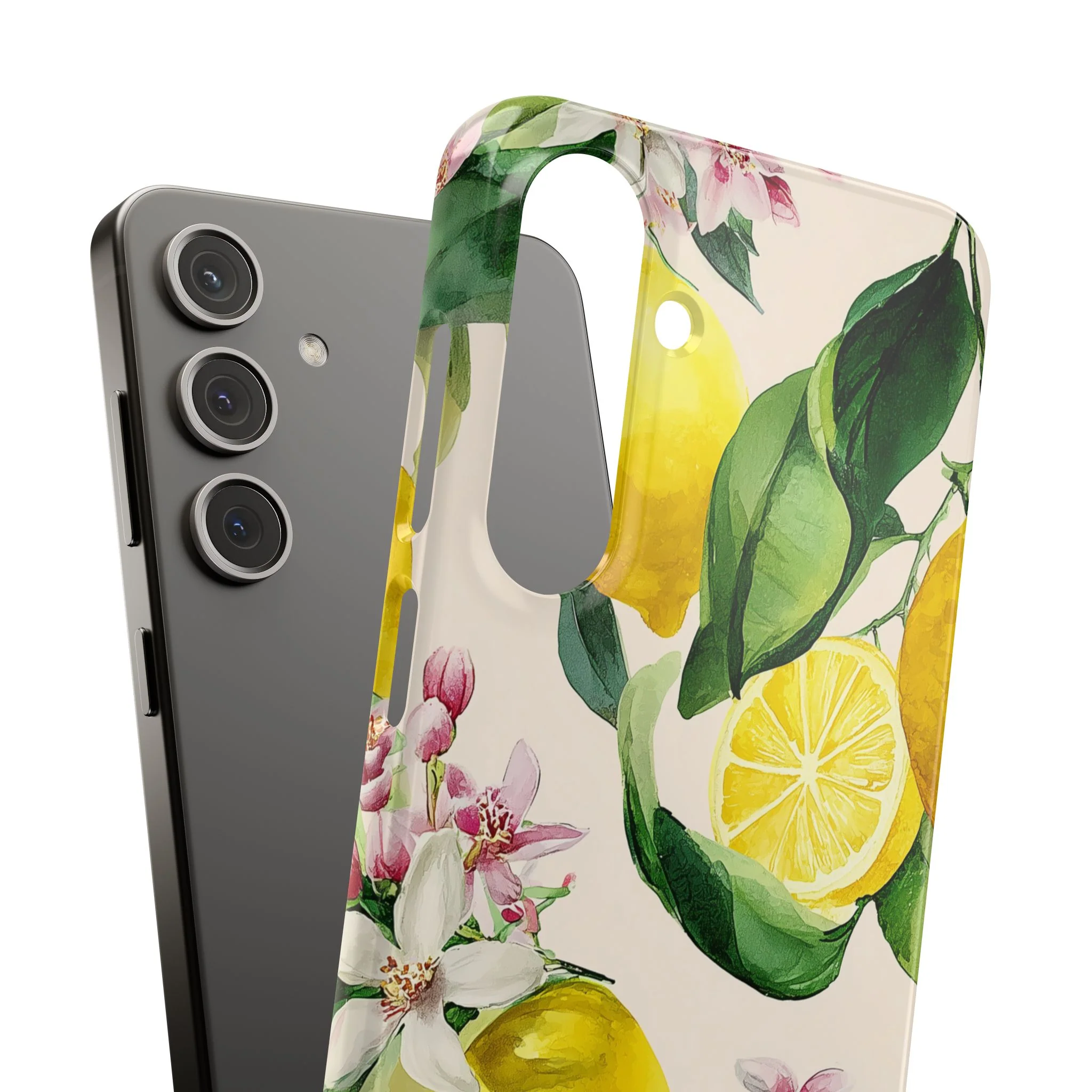 Lemon Blossom - Slim Phone Case - Image 108