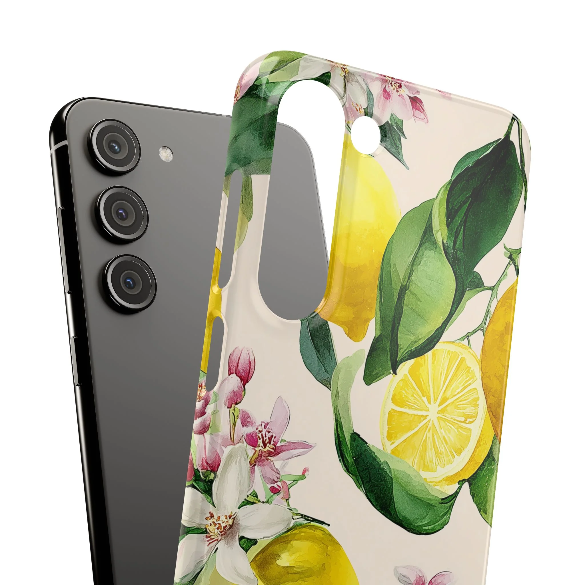 Lemon Blossom - Slim Phone Case - Image 114