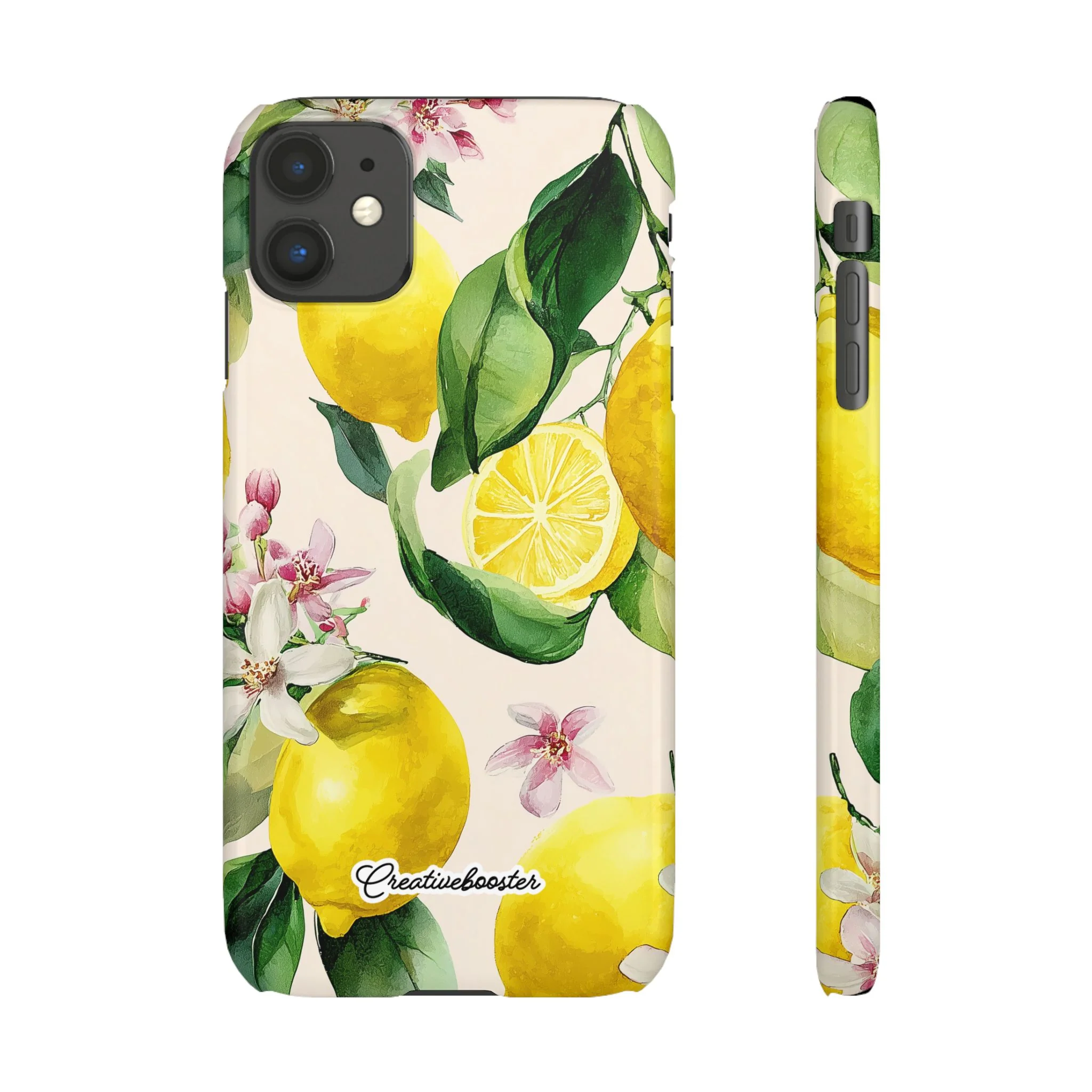 Lemon Blossom - Slim Phone Case - Image 13