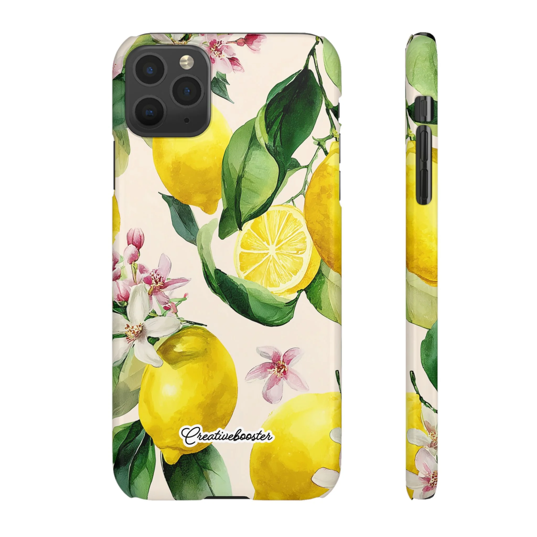 Lemon Blossom - Slim Phone Case - Image 15