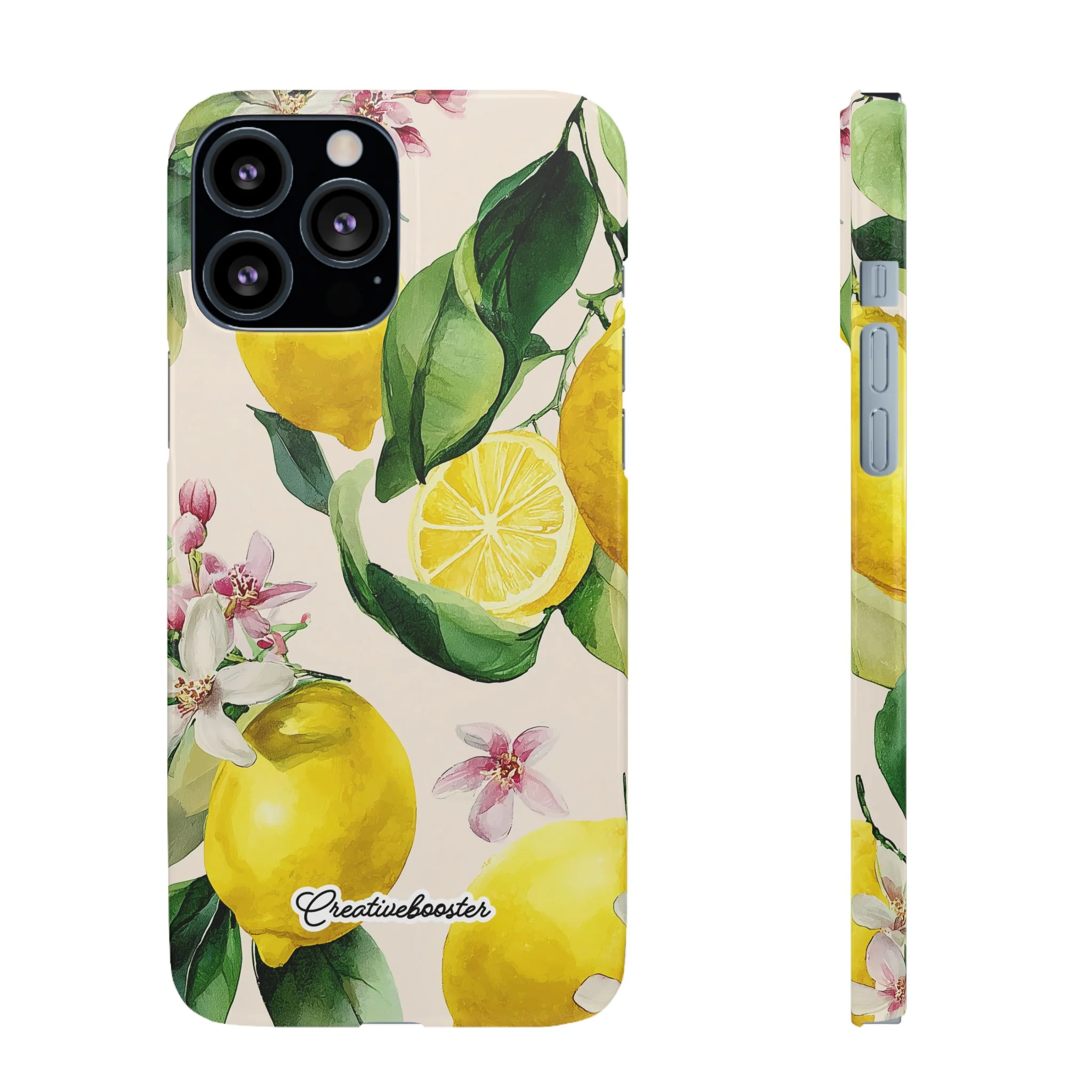 Lemon Blossom - Slim Phone Case - Image 26